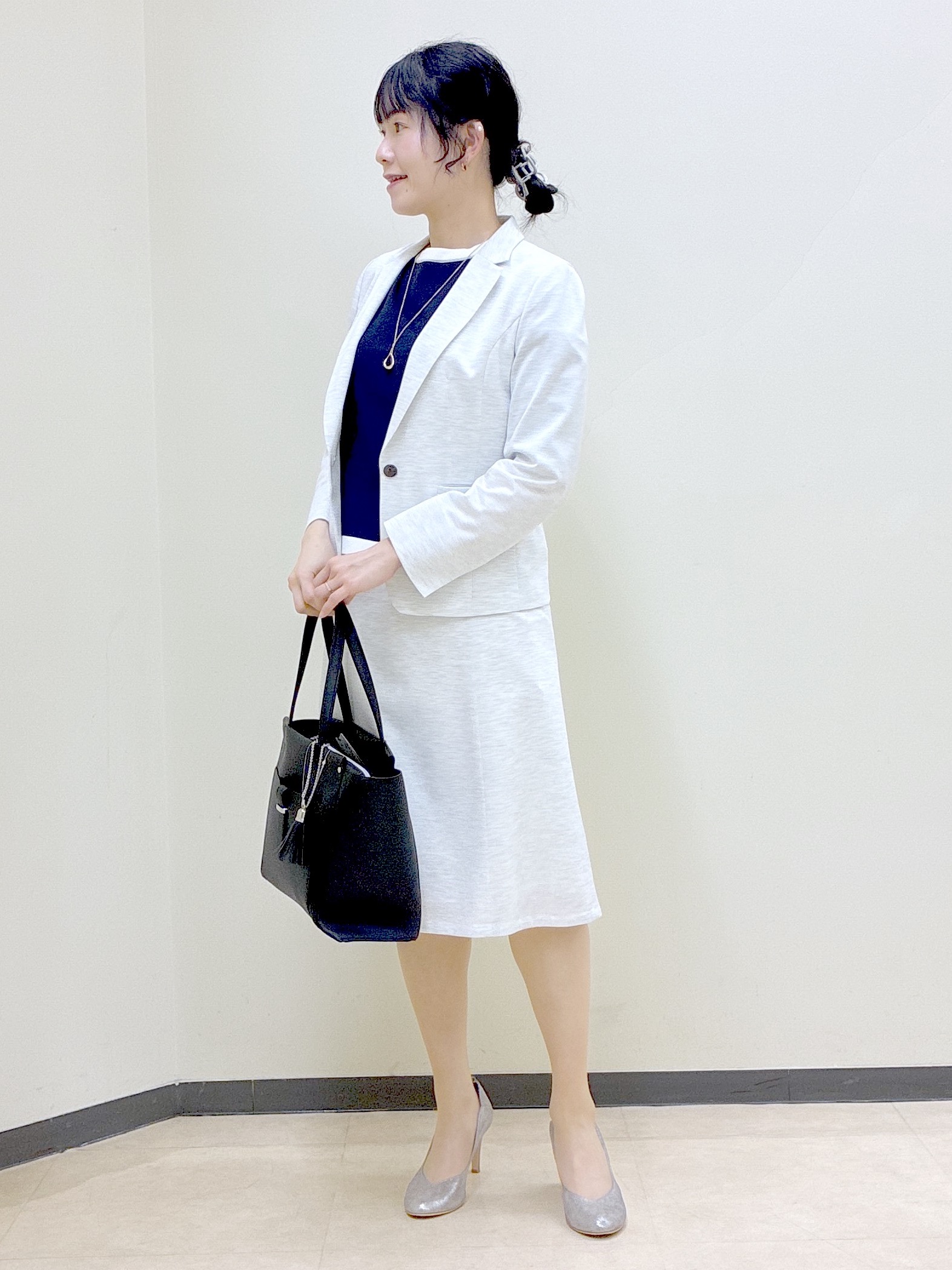  beni_gingerさんの「Reflect｜【SS-4Lサイズ／UVカット／接触冷感】匠ジャケット／ベーシックテーラード」を使ったコーディネート