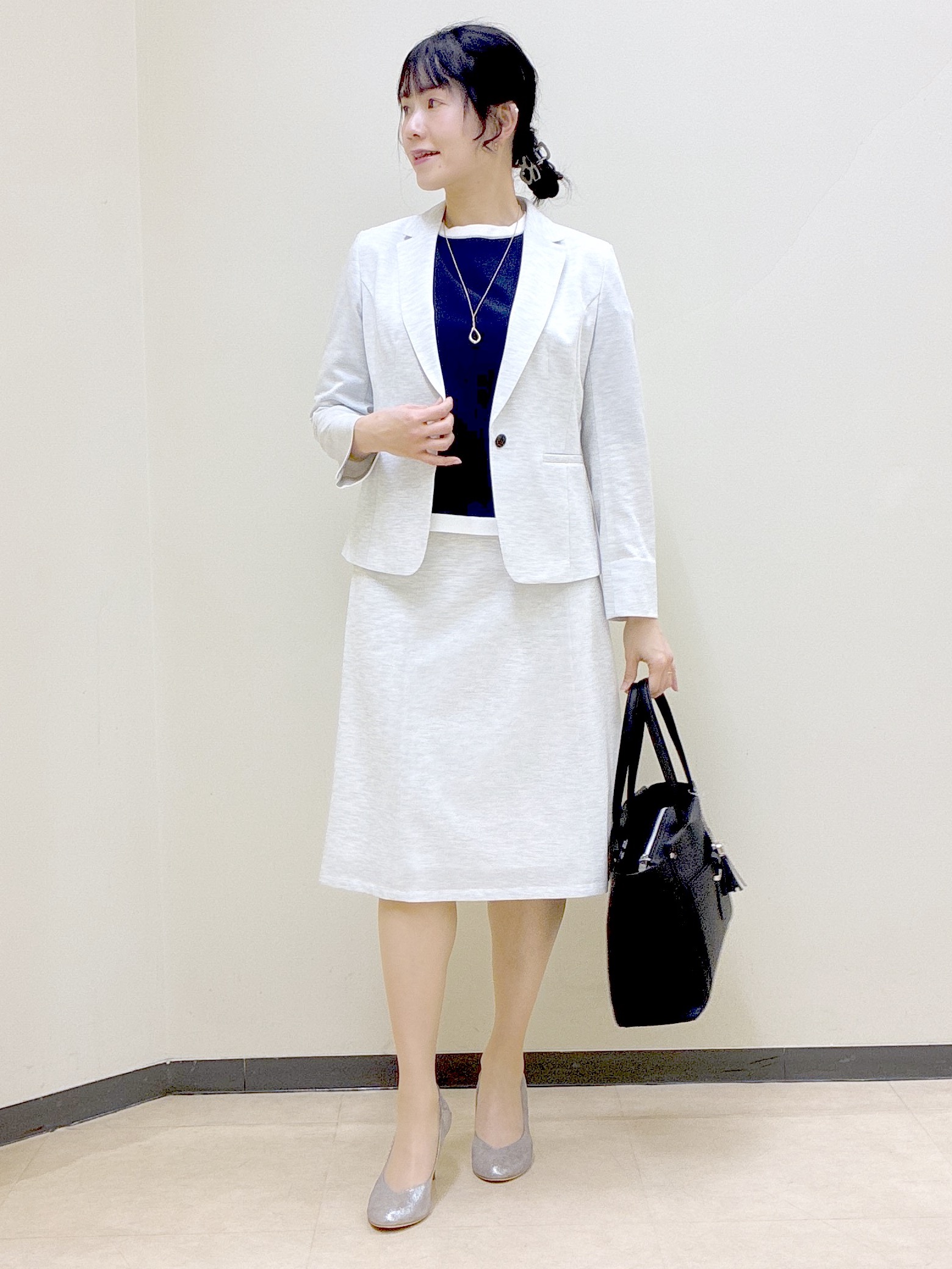  beni_gingerさんの「Reflect｜【SS-4Lサイズ／UVカット／接触冷感】匠ジャケット／ベーシックテーラード」を使ったコーディネート