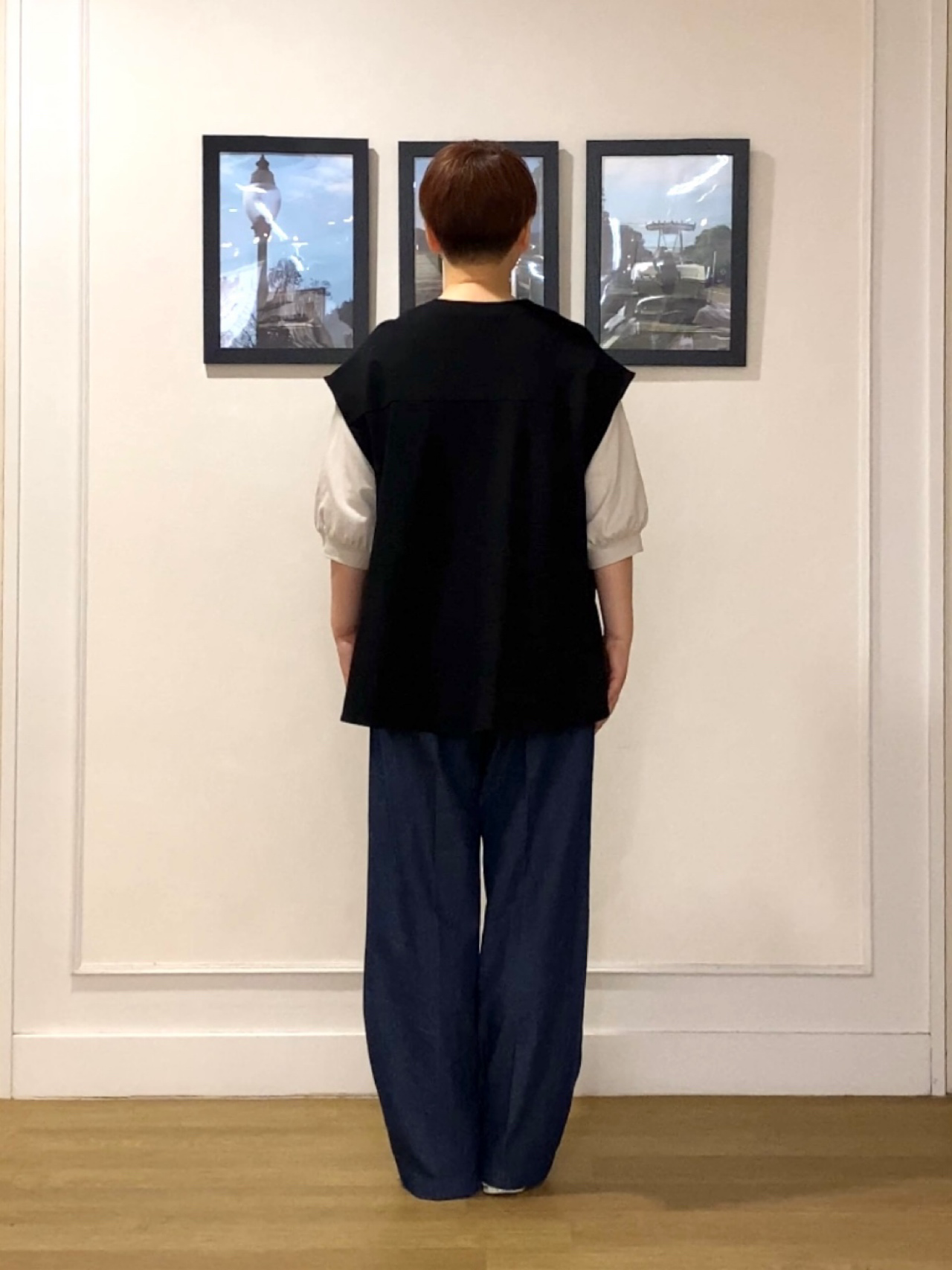 Hiroさんの「Dessin｜【洗える】ポンチジレ」を使ったコーディネート