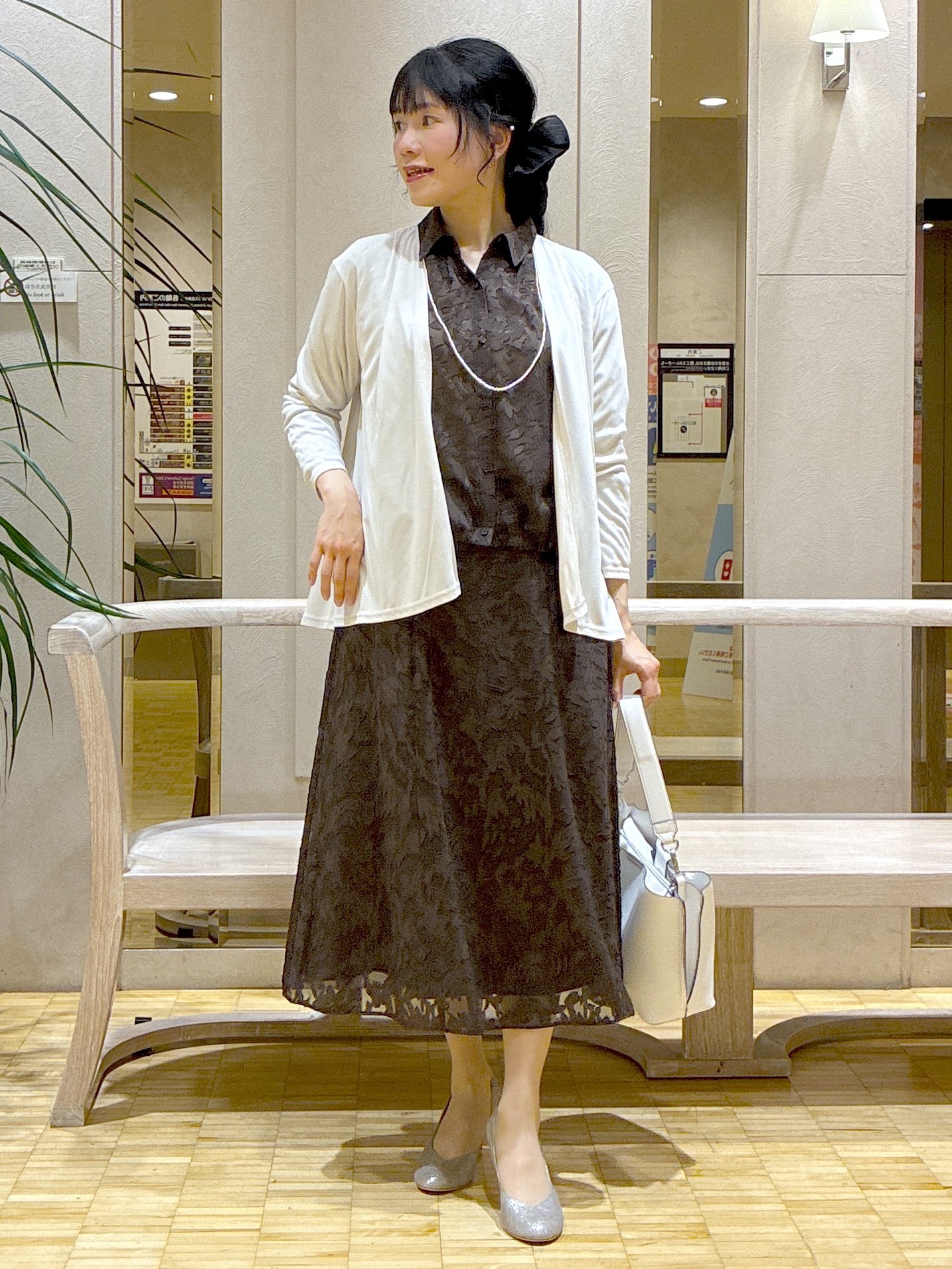  beni_gingerさんの「Reflect｜【UVカット／接触冷感／日除け・エアコン対策に◎】ジャージカーディガン」を使ったコーディネート