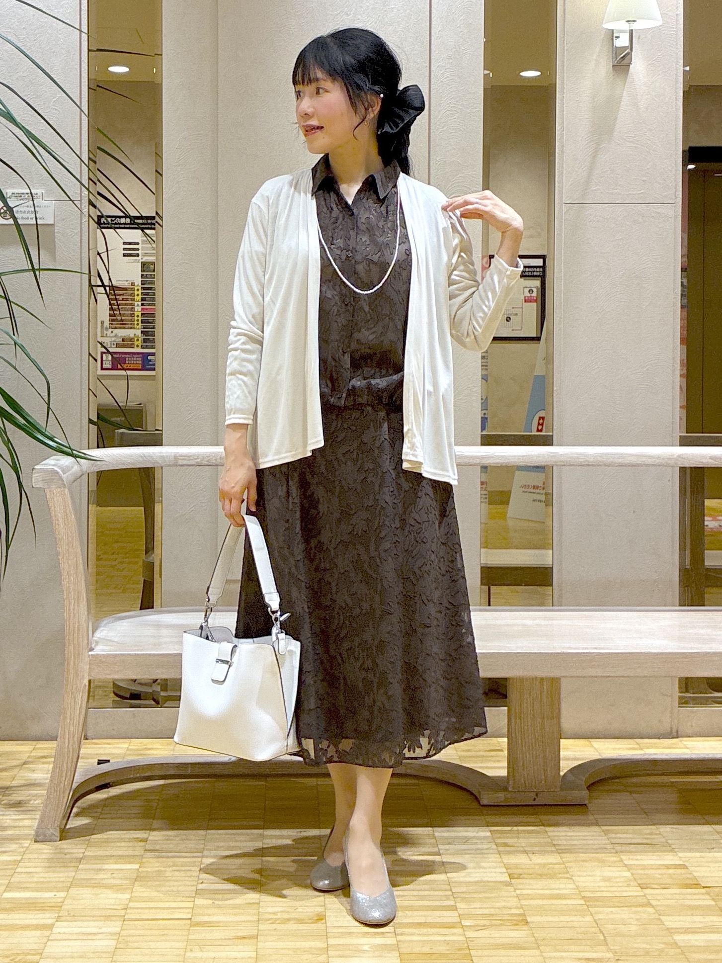  beni_gingerさんの「Reflect｜【UVカット／接触冷感／日除け・エアコン対策に◎】ジャージカーディガン」を使ったコーディネート