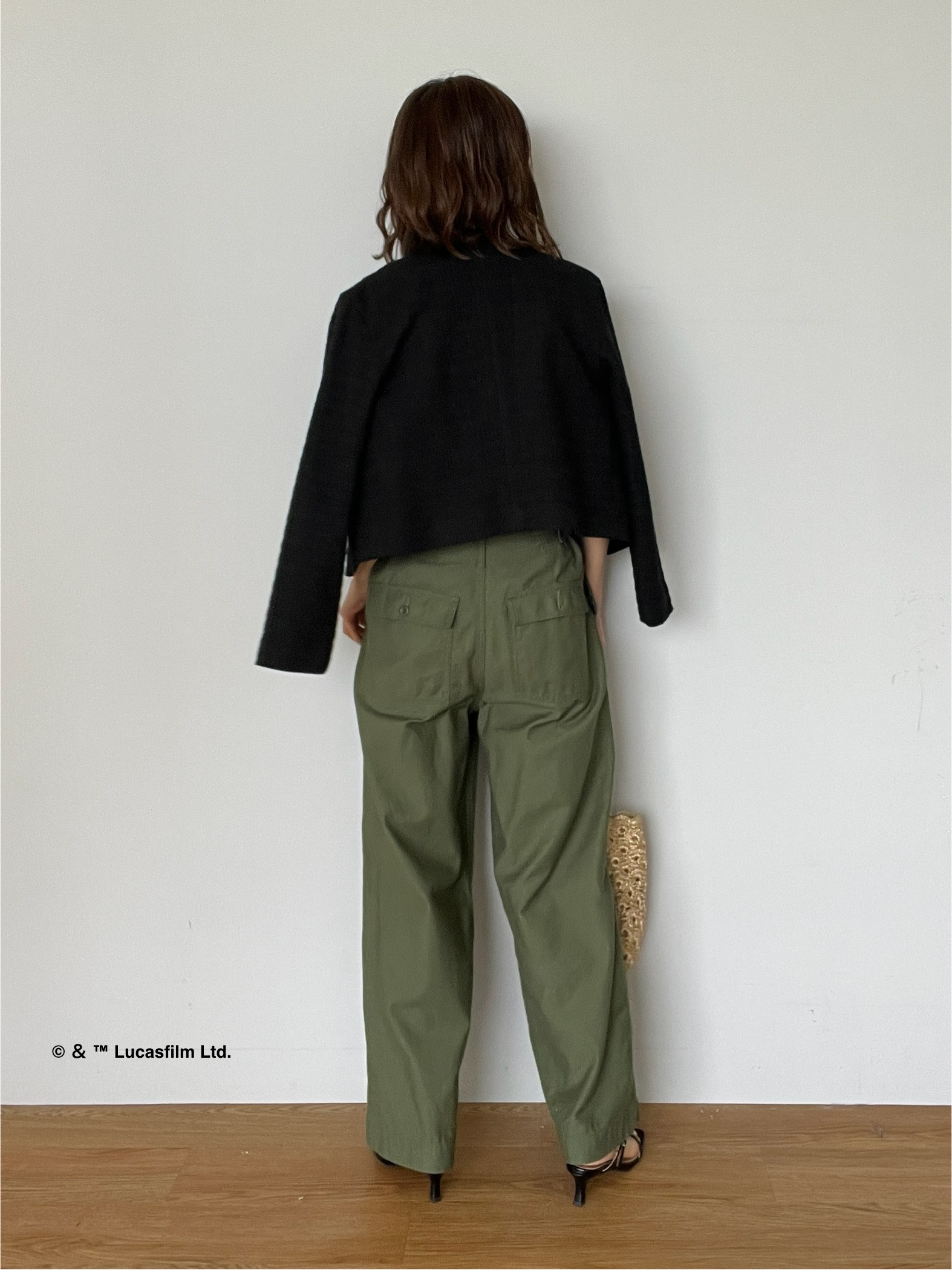 misaさんの「DRESSTERIOR｜ブラックファンシーツイードジャケット」を使ったコーディネート
