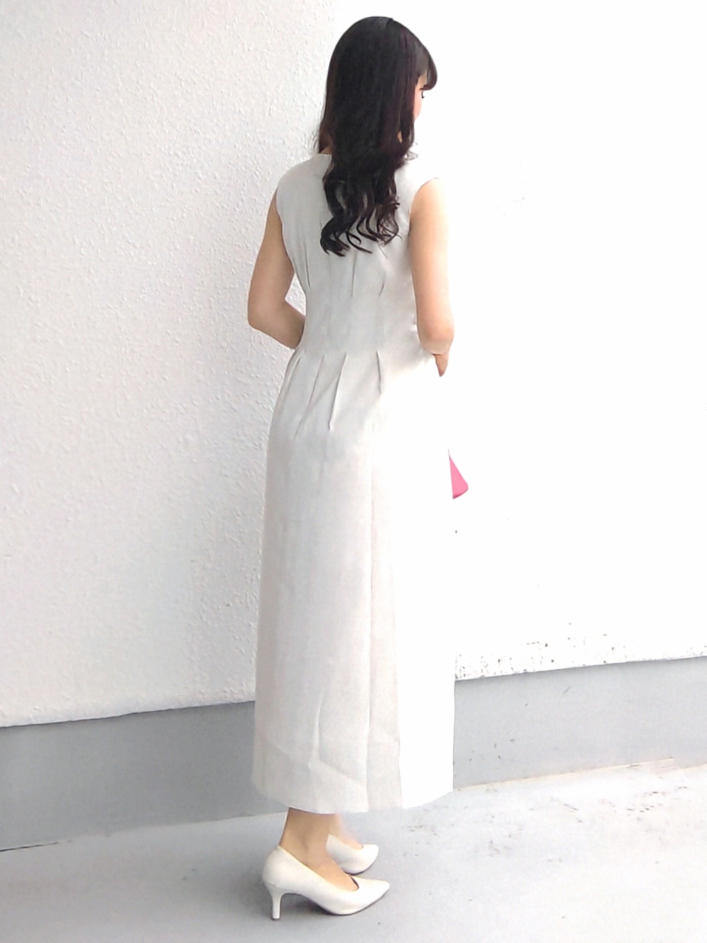 keinaさんの「SunaUna｜【手洗い可／日本製】ノースリーブフレアワンピース」を使ったコーディネート
