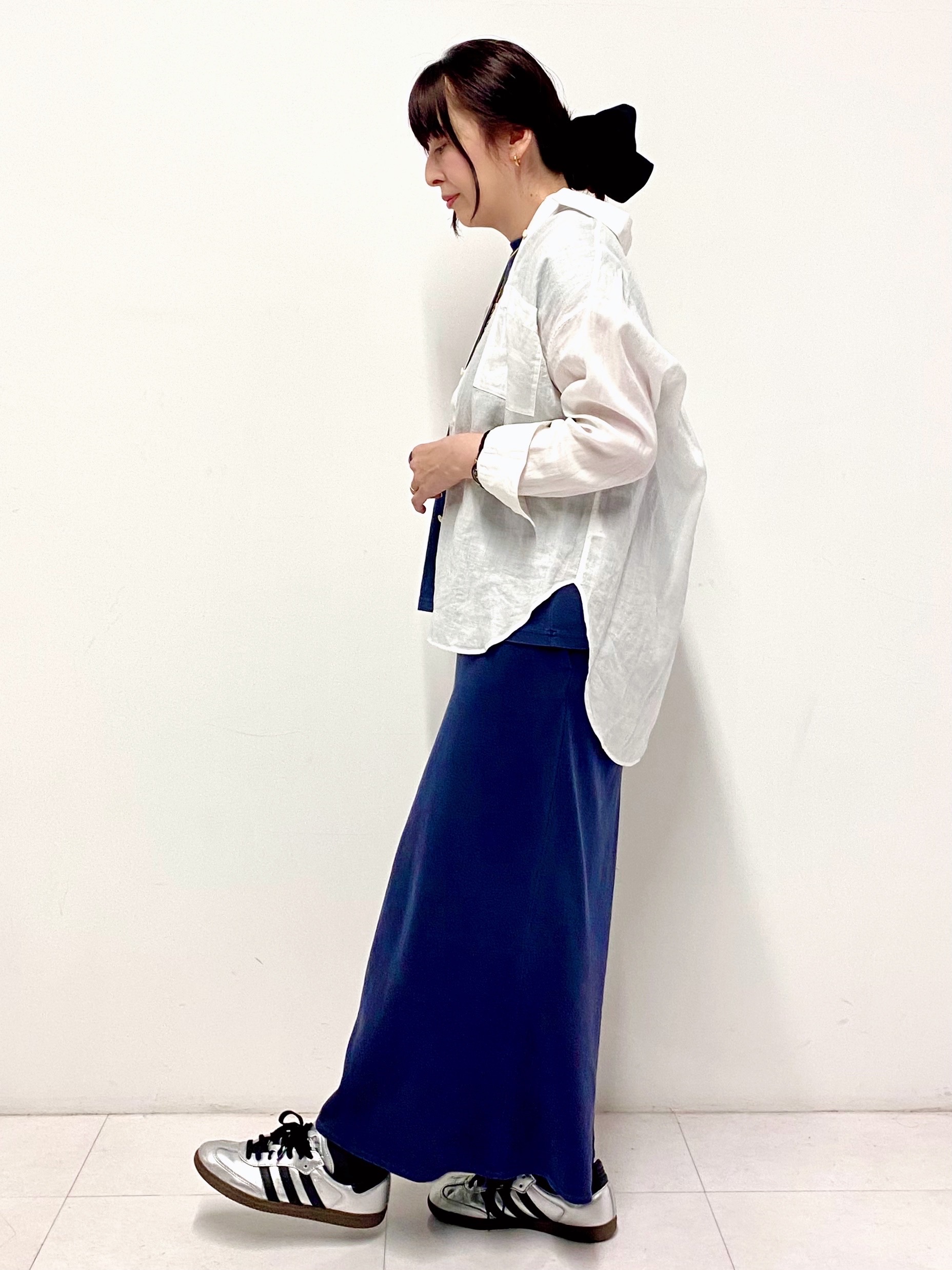 Sawaguchiさんの「DRESSTERIOR｜【人気定番/ウォッシャブル】ガーメントダイラミーシャツ」を使ったコーディネート