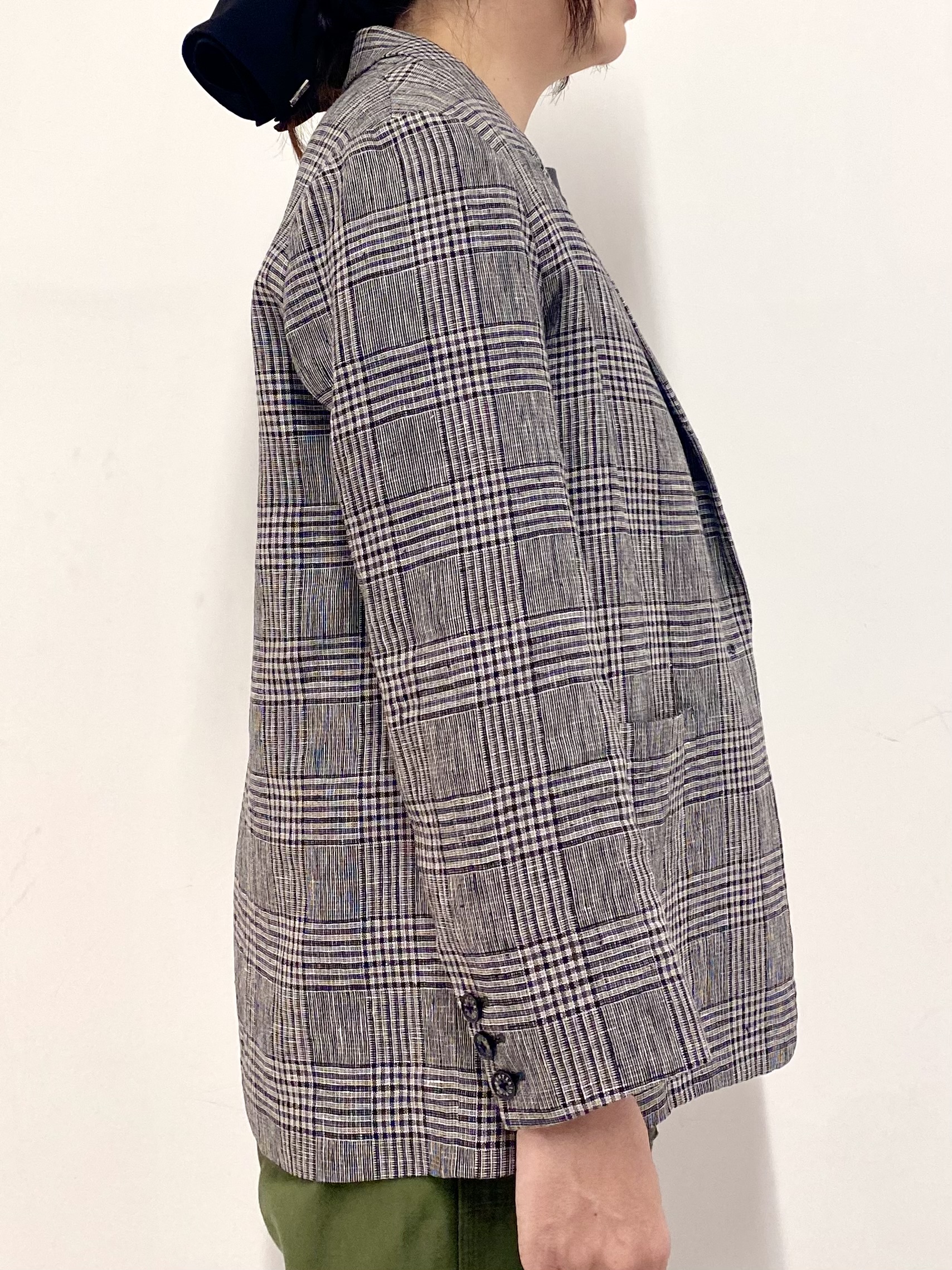 Sawaguchiさんの「DRESSTERIOR｜ウォッシャブルリネン ライトジャケット」を使ったコーディネート