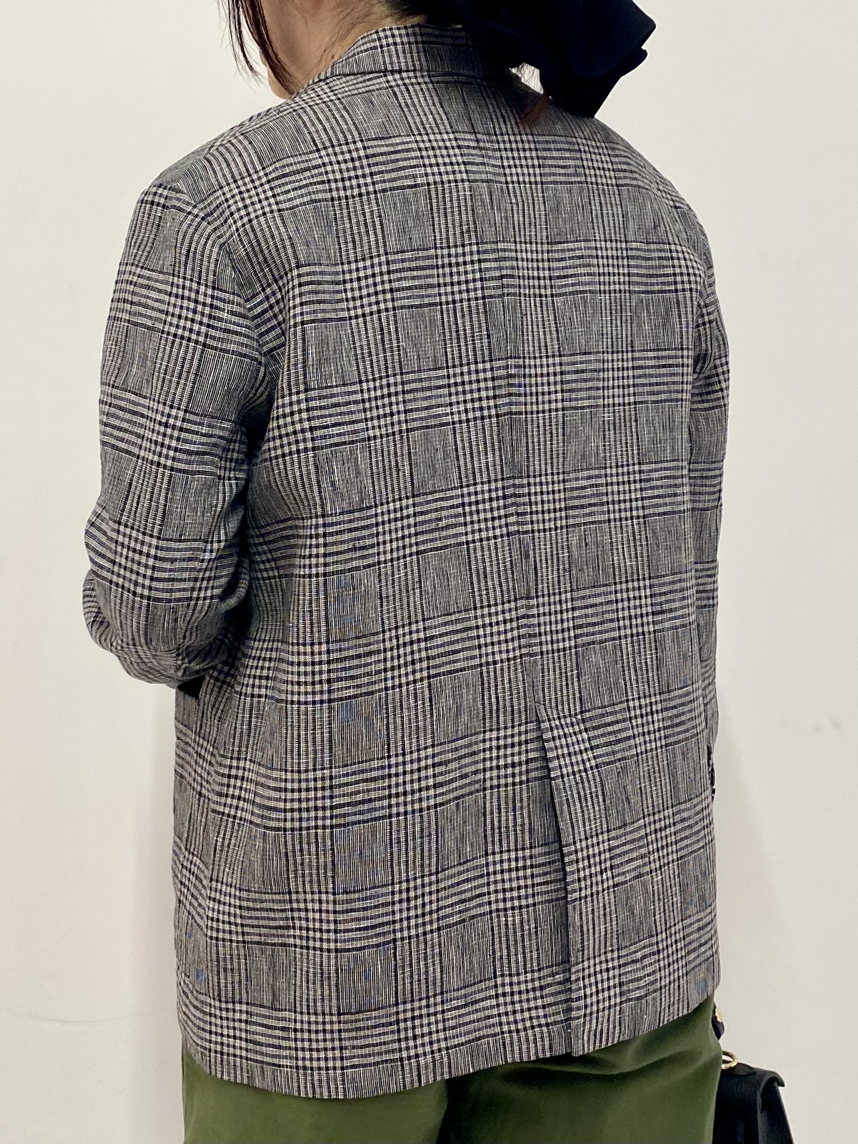 Sawaguchiさんの「DRESSTERIOR｜ウォッシャブルリネン ライトジャケット」を使ったコーディネート