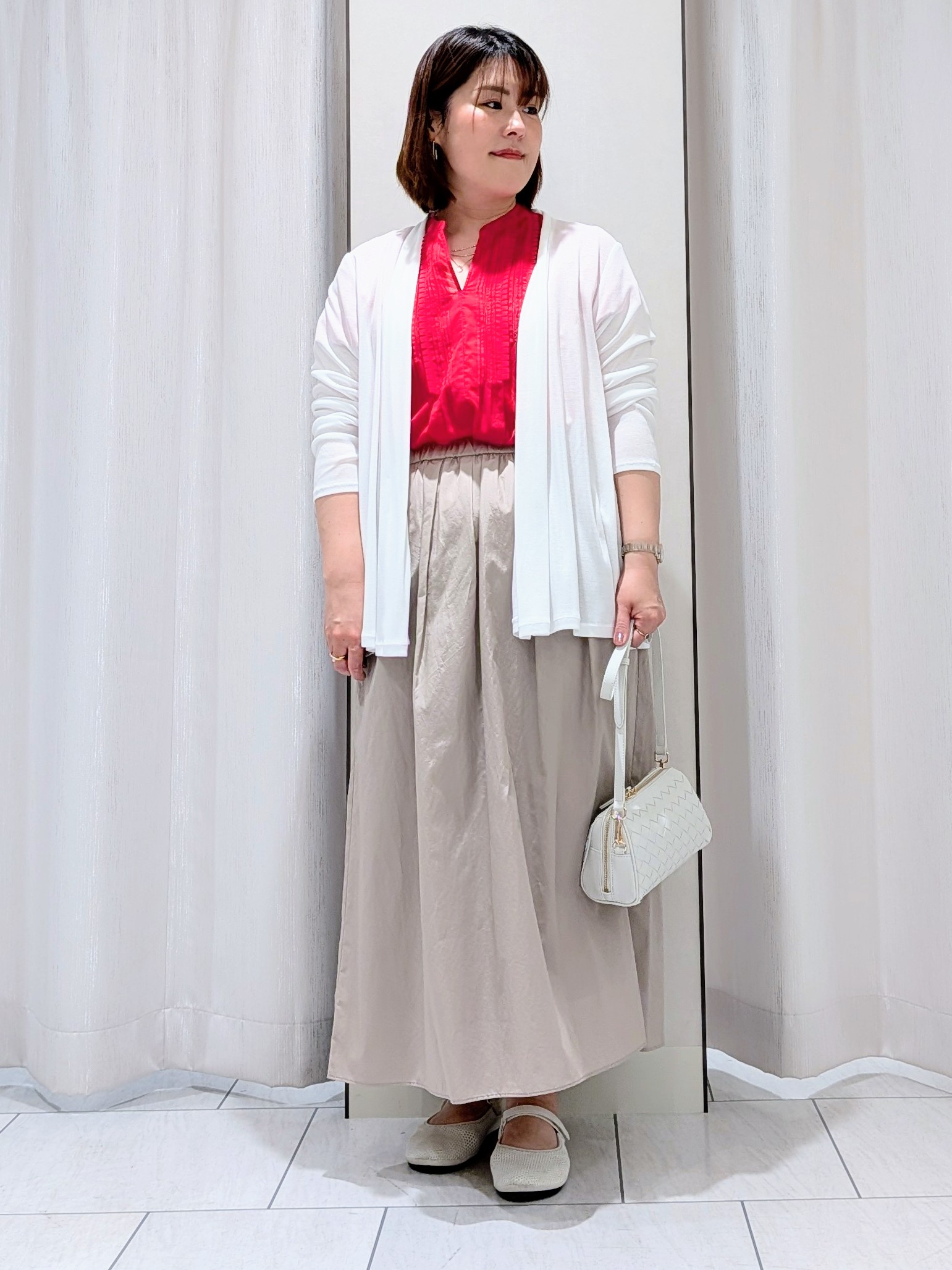 Onumaさんの「UNTITLED｜【接触冷感/UVカット/遮熱機能】フライスジャージカーディガン」を使ったコーディネート