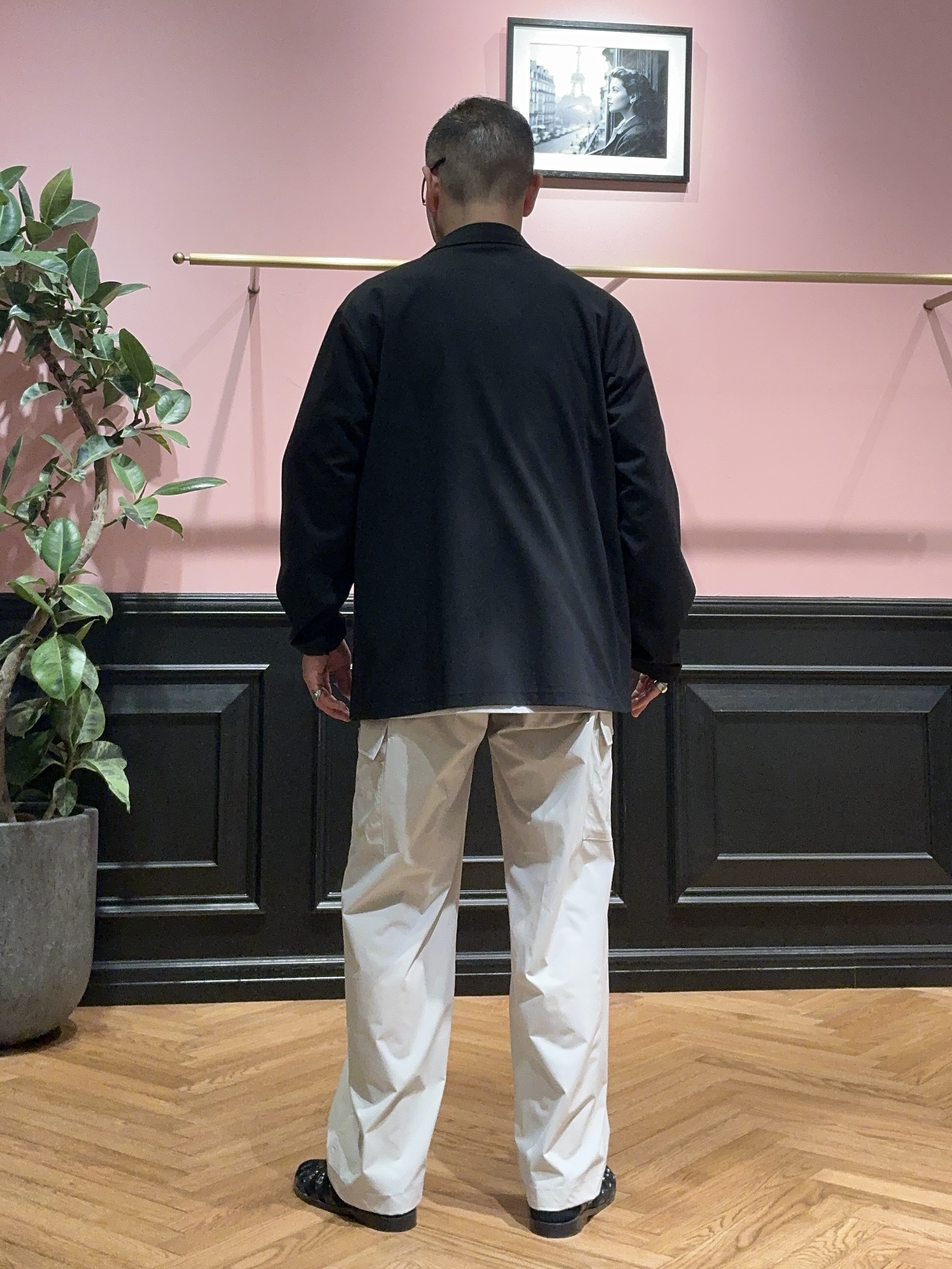 torigoeさんの「DRESSTERIOR｜【接触冷感/UVカット/抗菌防臭/しわ防止】クールデオドラント ジャージシャツ」を使ったコーディネート