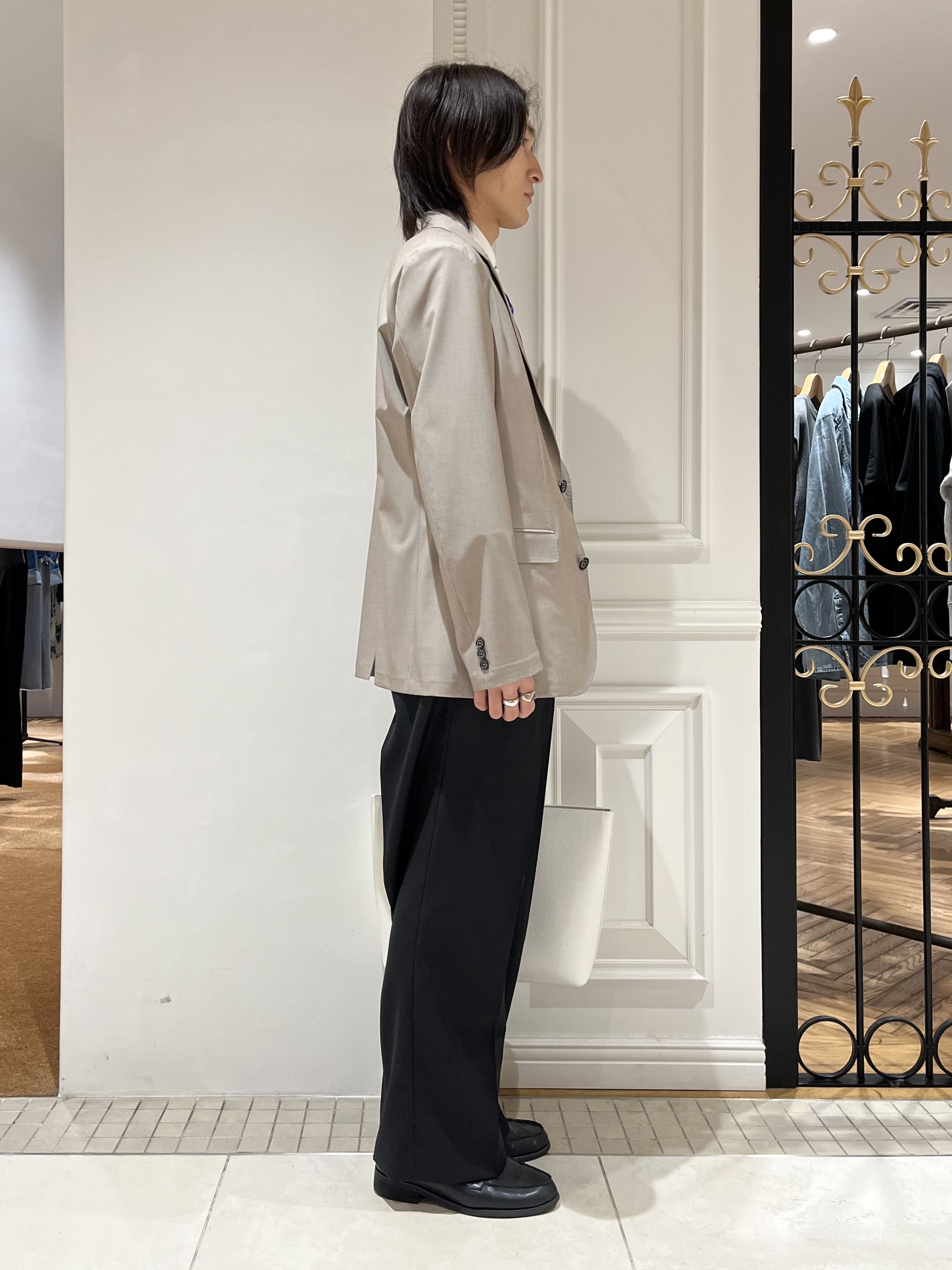 Watanabeさんの「DRESSTERIOR｜【セットアップ可/MonoMax4月号掲載/Safari5月号掲載】CARREMAN ストレッチジャ」を使ったコーディネート