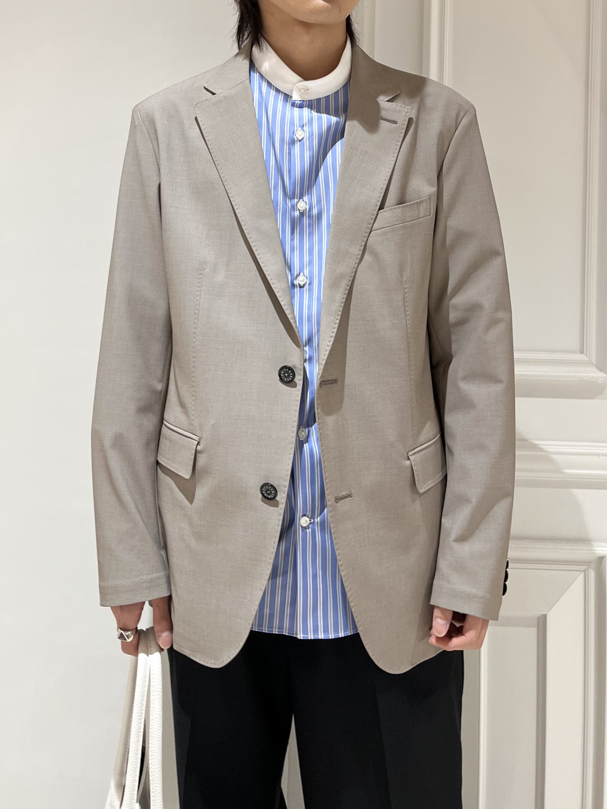 Watanabeさんの「DRESSTERIOR｜【セットアップ可/MonoMax4月号掲載/Safari5月号掲載】CARREMAN ストレッチジャ」を使ったコーディネート