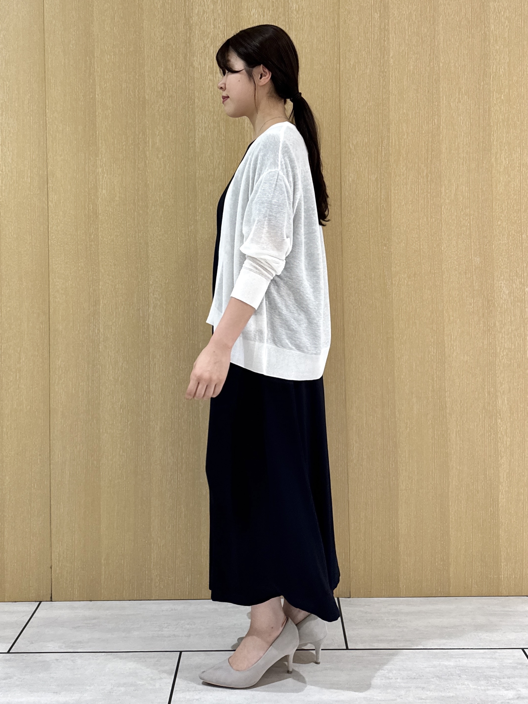 nanaさんの「UNTITLED｜【日除け・冷房対策に】コットンリネンカーディガン」を使ったコーディネート