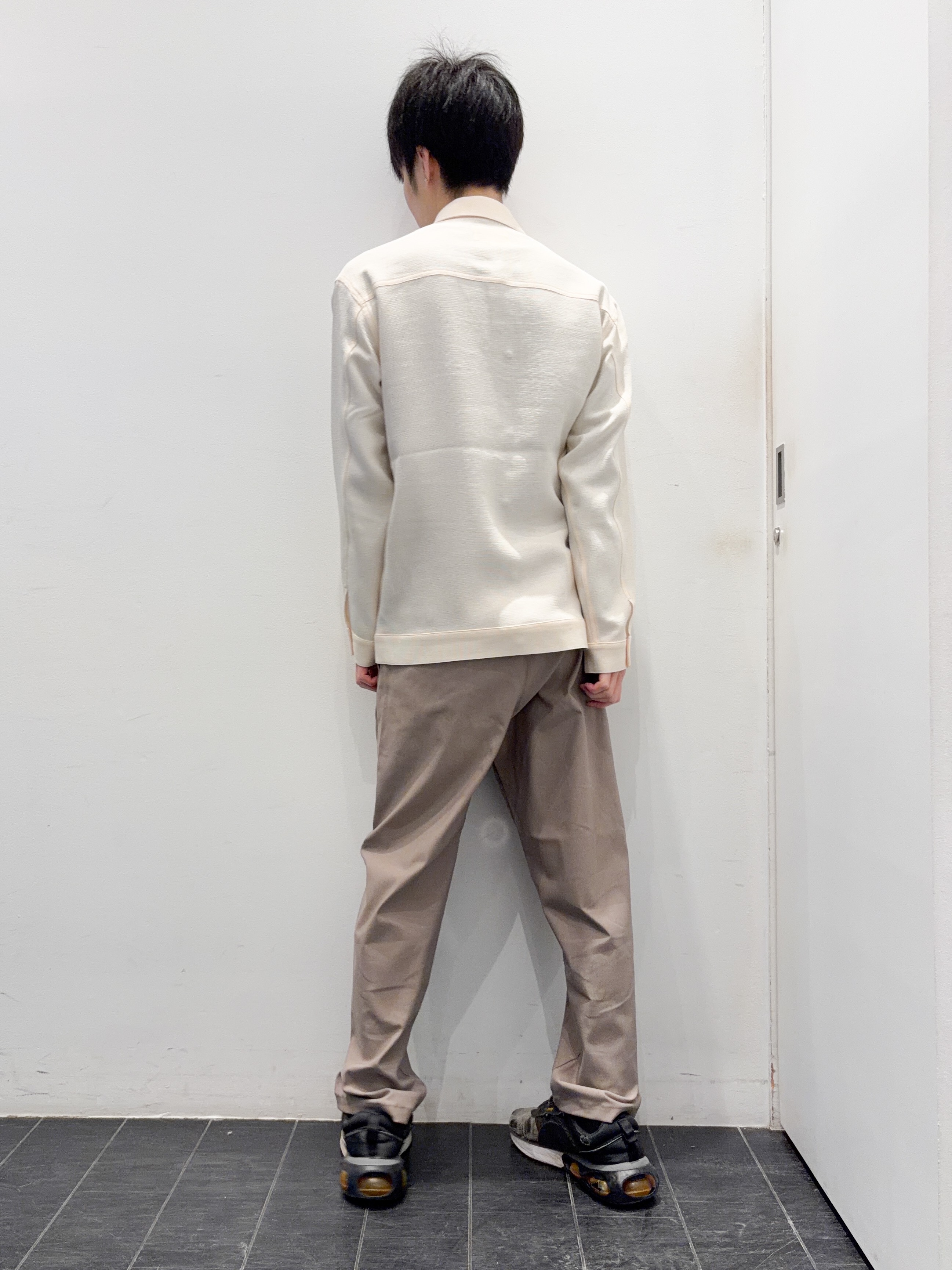 ちびちゃんさんの「THE SHOP TK｜パナマメッシュ シャツブルゾン 洗濯機OK／セットアップ可」を使ったコーディネート