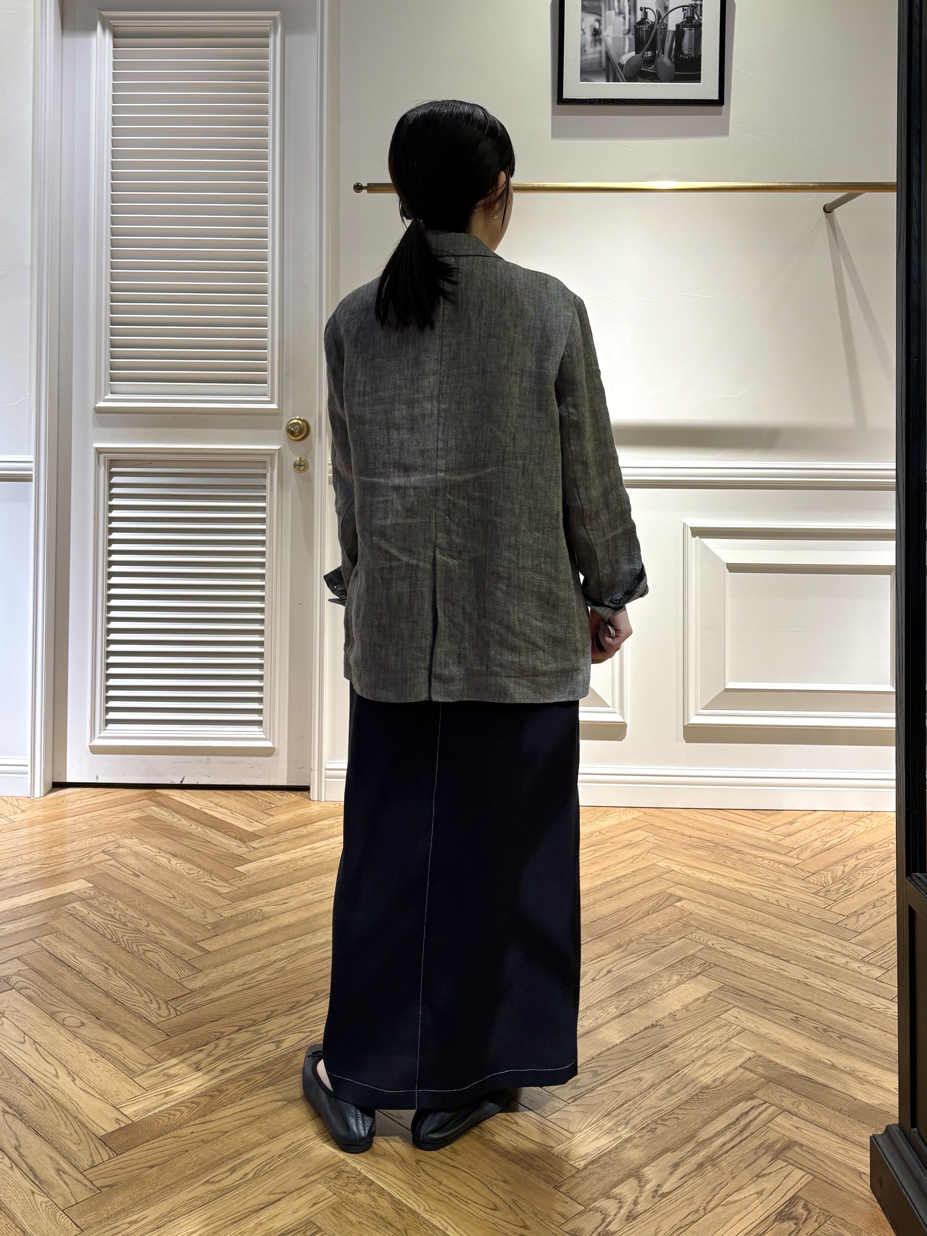 cocoさんの「DRESSTERIOR｜【セットアップ可/UVカット/接触冷感/吸水速乾】ウォッシャブル Iラインワンピース」を使ったコーディネート