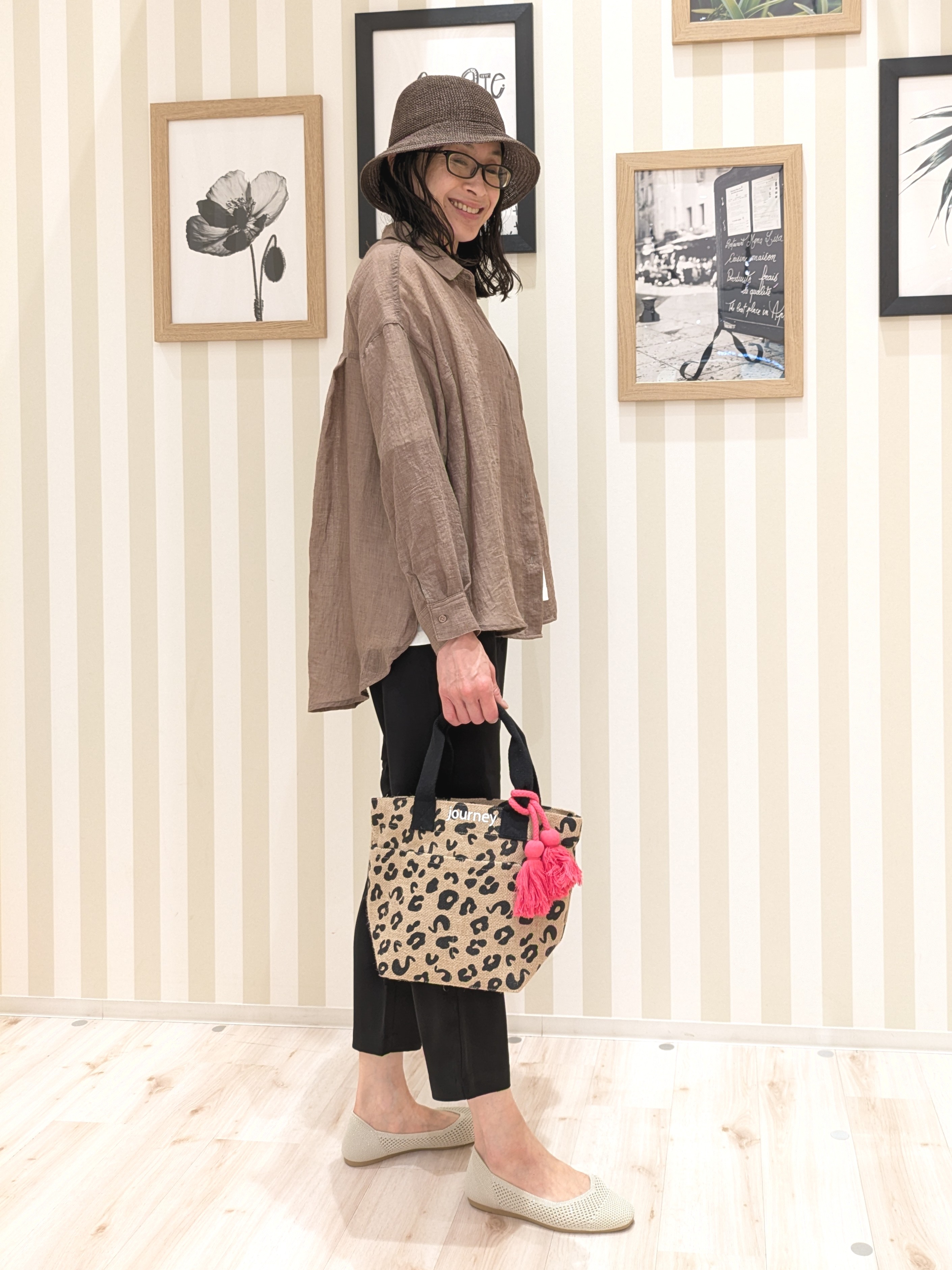 Mikiさんの「SHOO･LA･RUE｜【体型カバー】ふんわり質感 やわらかこなれシアーシャツ」を使ったコーディネート