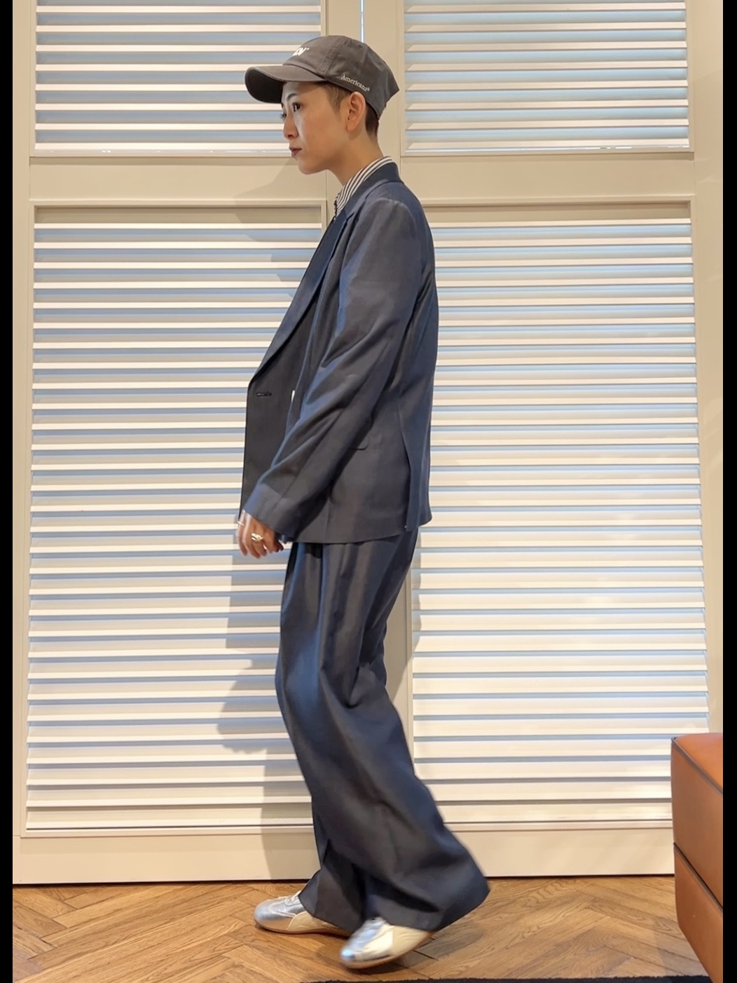 OCHIAIさんの「DRESSTERIOR｜【otonaMUSE5月号掲載/セットアップ可】テンセルデニムダブルジャケット」を使ったコーディネート