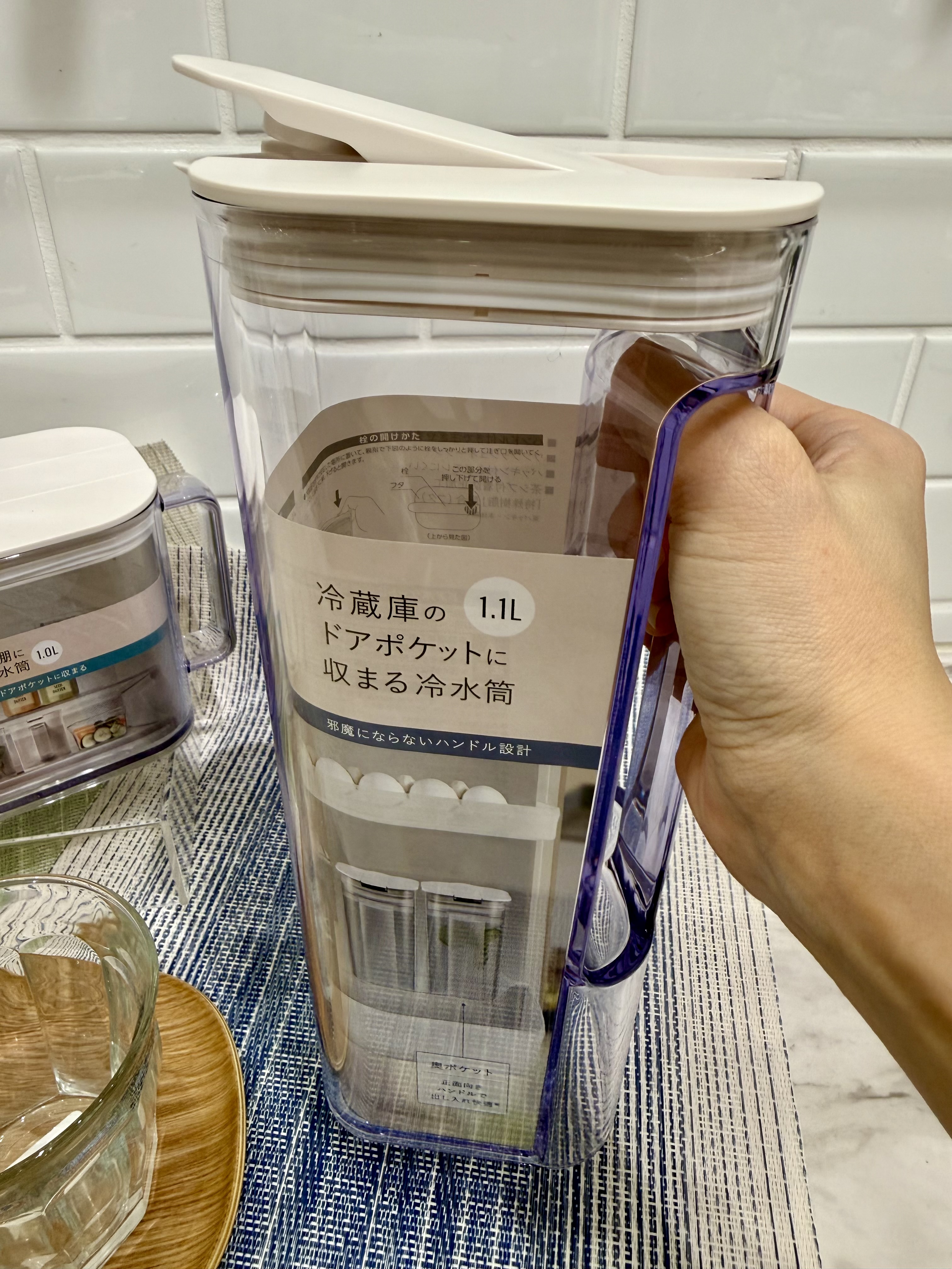 きのこさんの「212 KITCHEN STORE｜棚に収まる冷水筒 1.0L WH」を使ったコーディネート