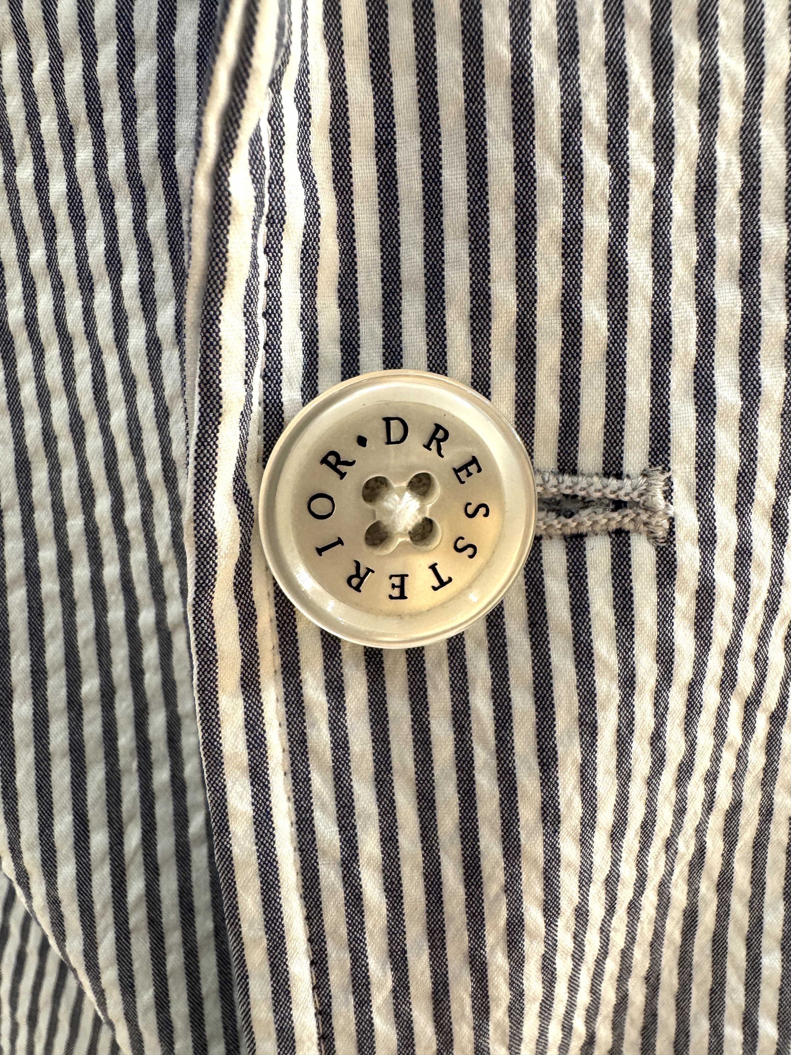 kawarataniさんの「DRESSTERIOR｜【吸湿速乾/セットアップ可/ウォッシャブル】COOLMAX シアサッカー サマージャケット」を使ったコーディネート