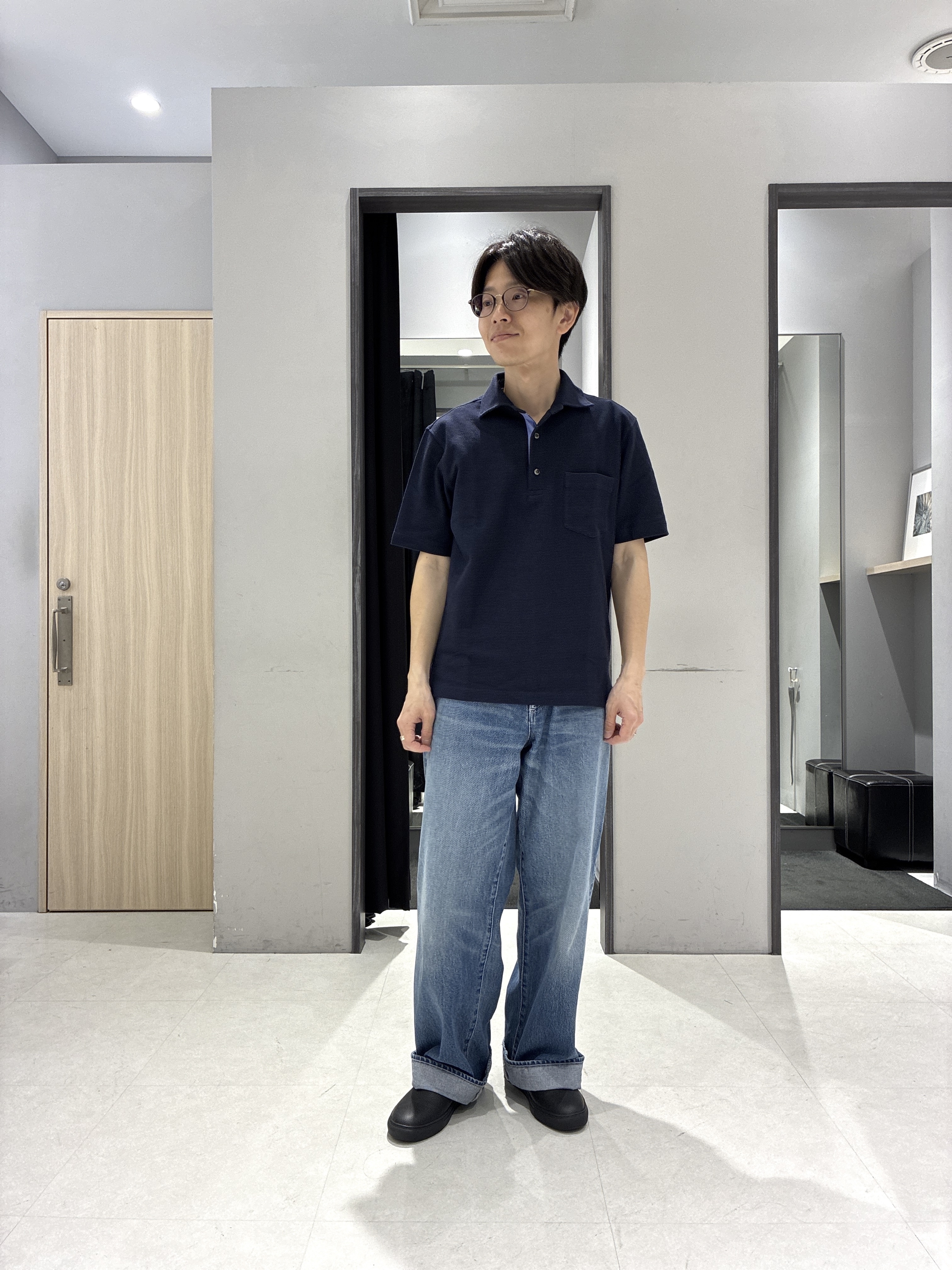 わいずみさんの「TAKEO KIKUCHI｜【抗菌防臭】ステイフレッシュ ポロシャツ」を使ったコーディネート