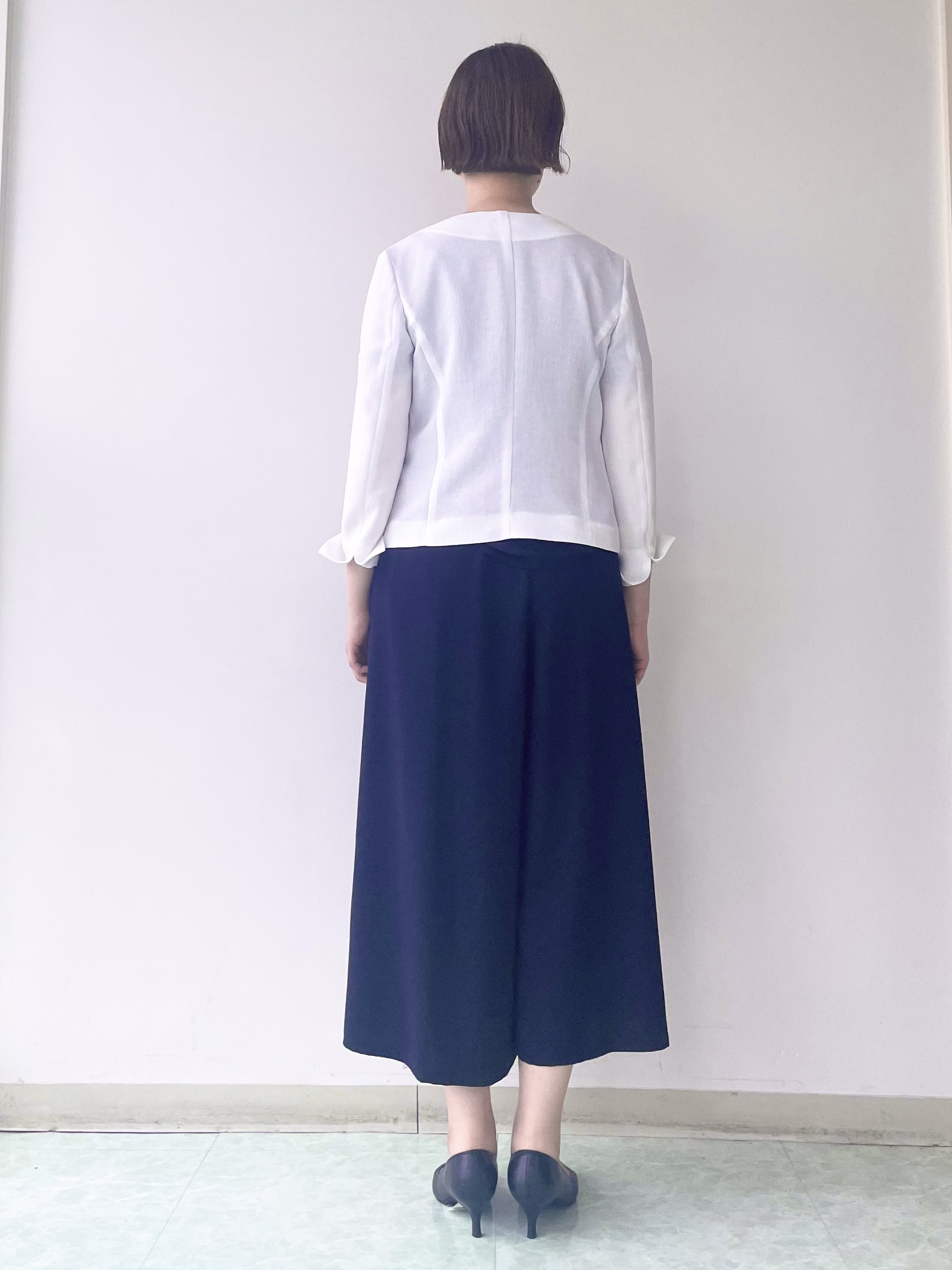 aliceさんの「UNTITLED｜【清涼感/洗える】ミニマルシルエットジャケット」を使ったコーディネート