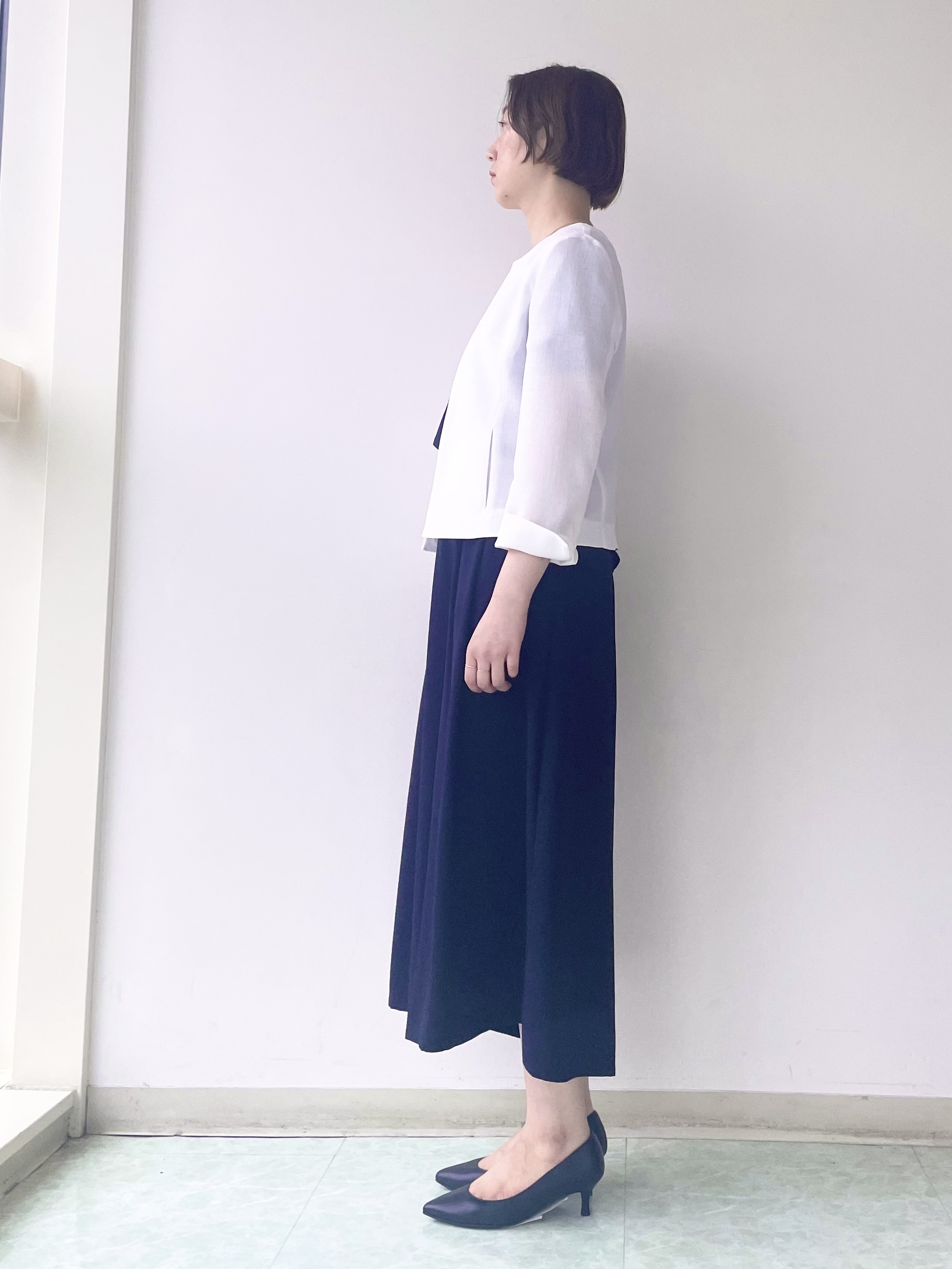 aliceさんの「UNTITLED｜【清涼感/洗える】ミニマルシルエットジャケット」を使ったコーディネート