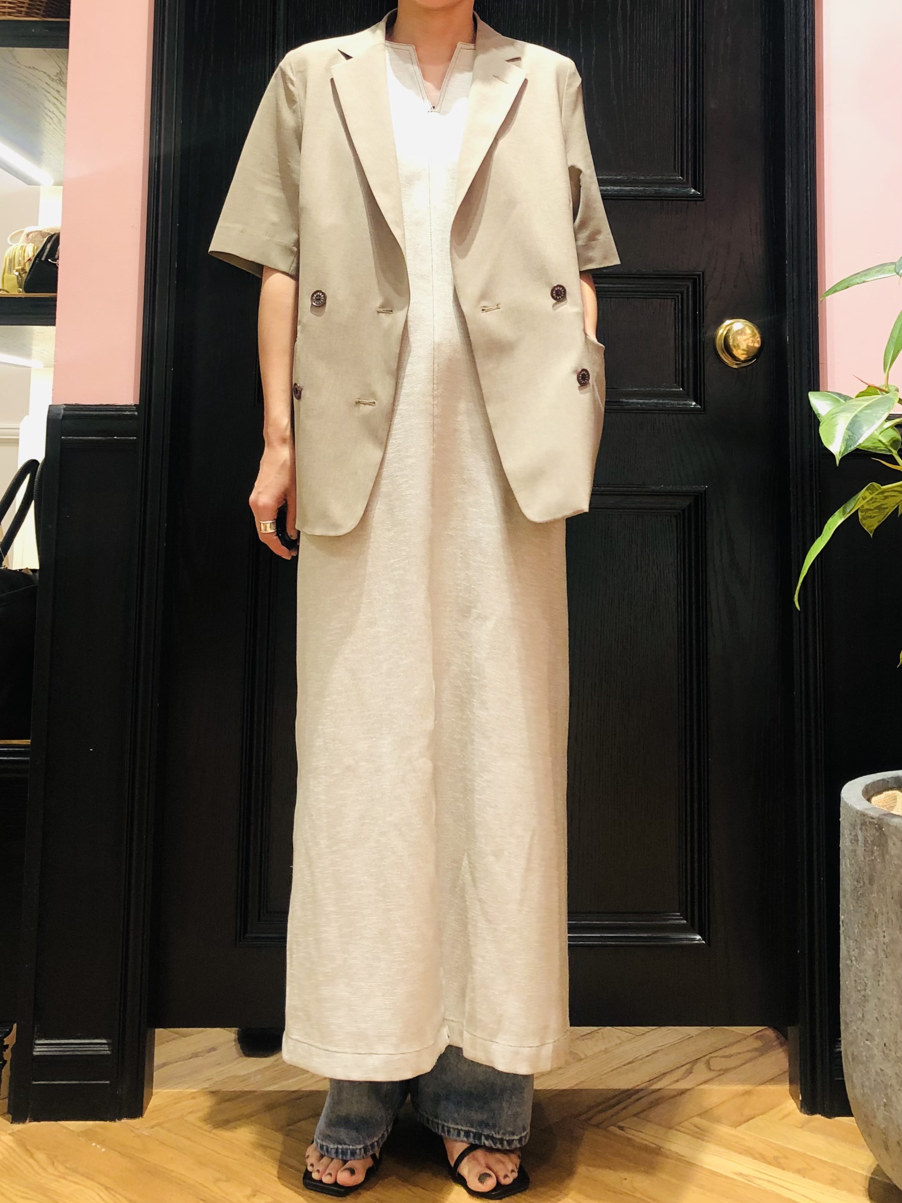 OGATAさんの「DRESSTERIOR｜【otonaMUSE5月号掲載/セットアップ可】ウォッシャブルイージーサマージャケット」を使ったコーディネート