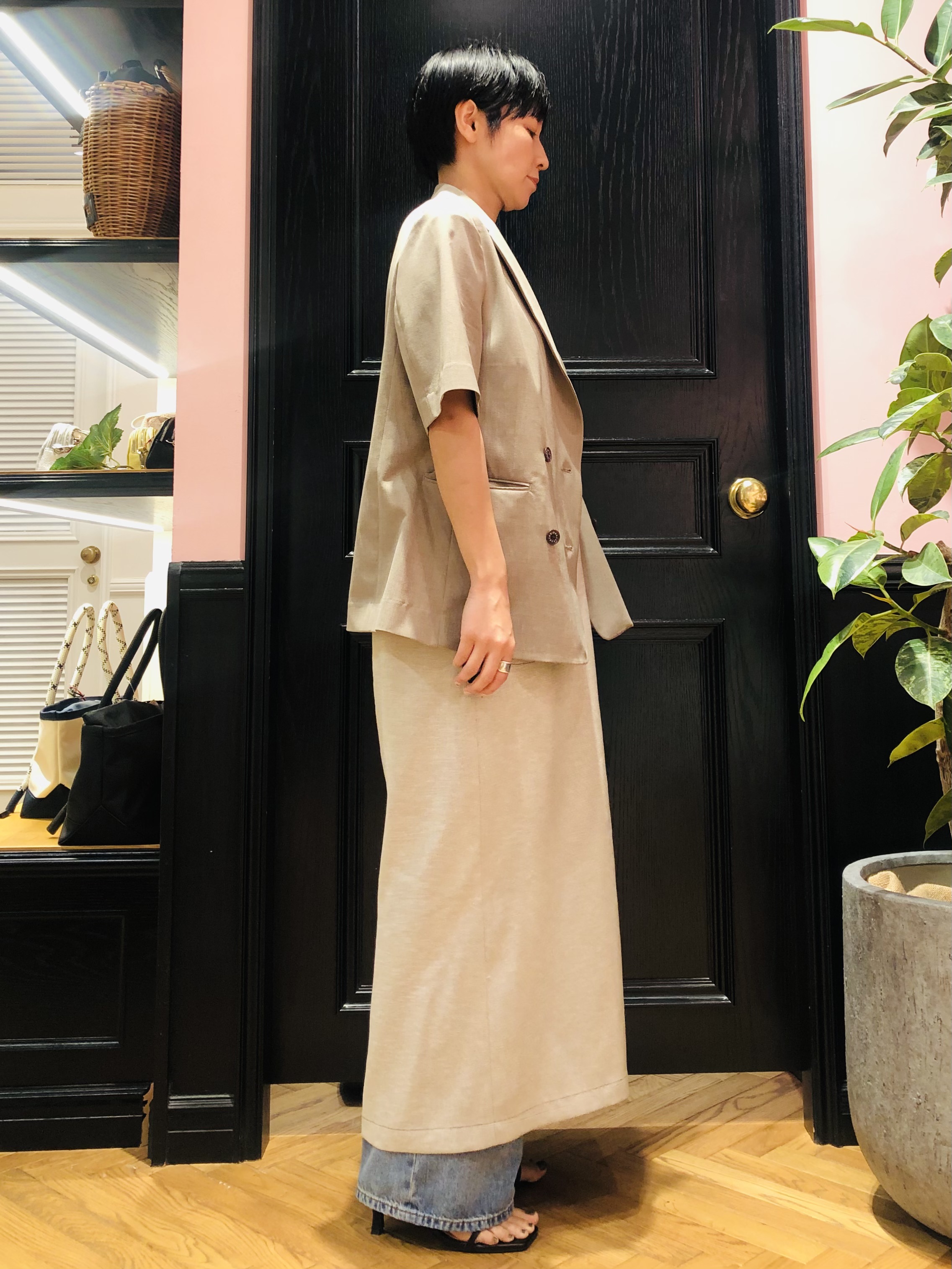OGATAさんの「DRESSTERIOR｜【otonaMUSE5月号掲載/セットアップ可】ウォッシャブルイージーサマージャケット」を使ったコーディネート