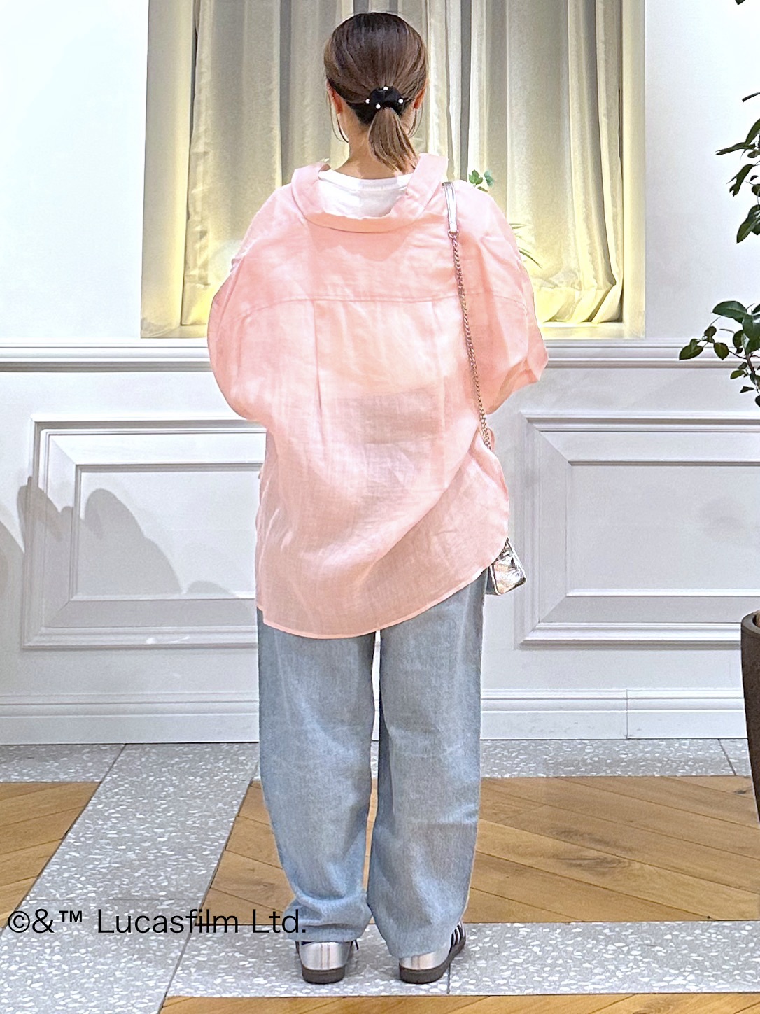 なべこさんの「DRESSTERIOR｜ピュアラミー シャツ」を使ったコーディネート