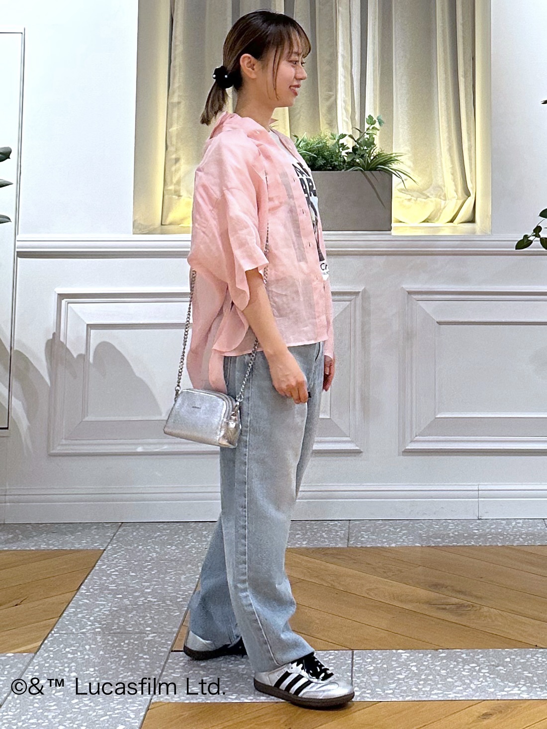 なべこさんの「DRESSTERIOR｜ピュアラミー シャツ」を使ったコーディネート