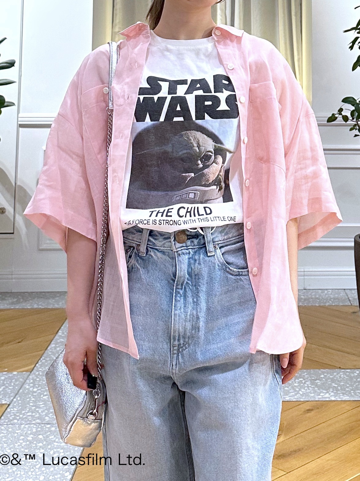 なべこさんの「DRESSTERIOR｜ピュアラミー シャツ」を使ったコーディネート