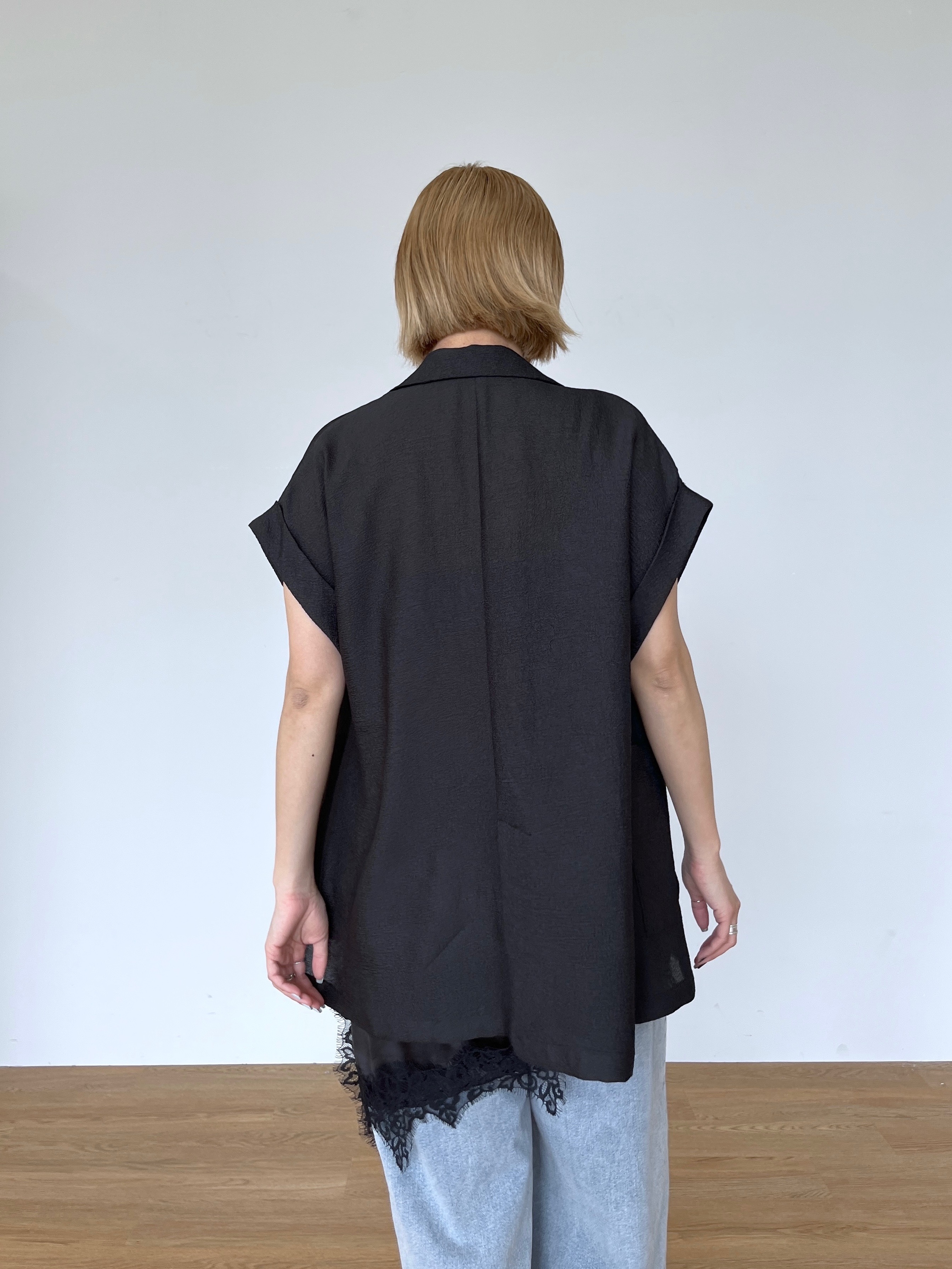 Harukaさんの「INDIVI｜ワッシャーシアーダブルジャケット」を使ったコーディネート