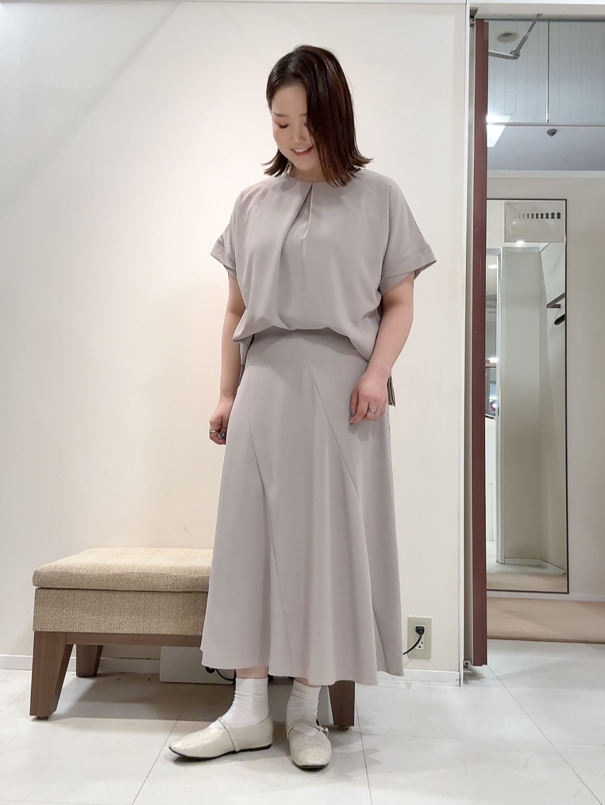 YUIさんの「UNTITLED｜【セットアップ可/はっ水】シャイニータイプライターブルゾン」を使ったコーディネート