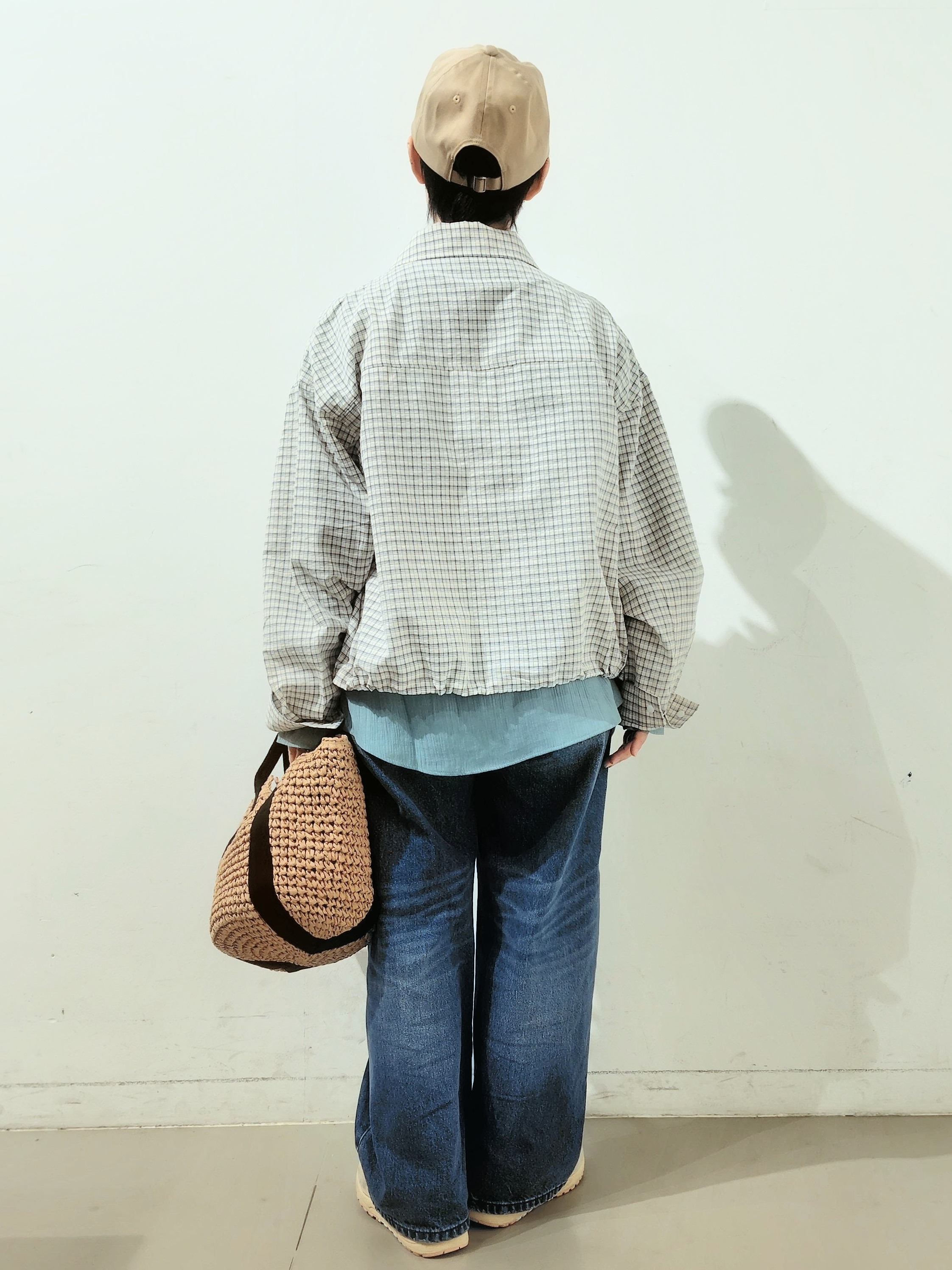 kodamaさんの「THE SHOP TK｜ショート丈シャツブルゾン」を使ったコーディネート