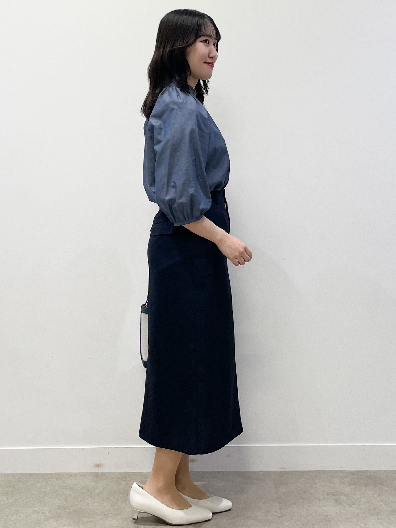 yukariさんの「Reflect｜フロントボタンデザインブラウス」を使ったコーディネート