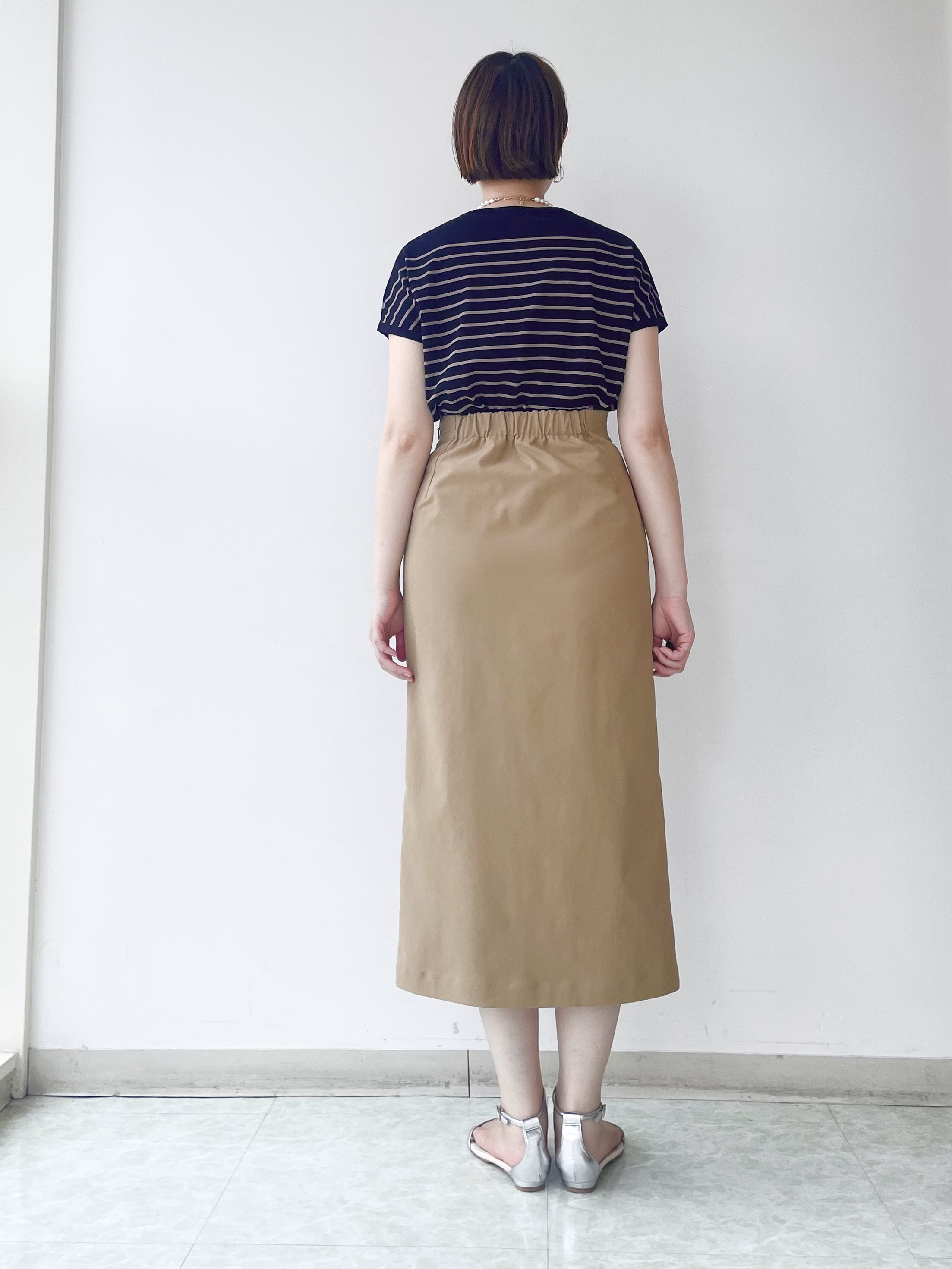 aliceさんの「UNTITLED｜【9色展開/アンサンブル可/洗える】コットンベーシックニット」を使ったコーディネート