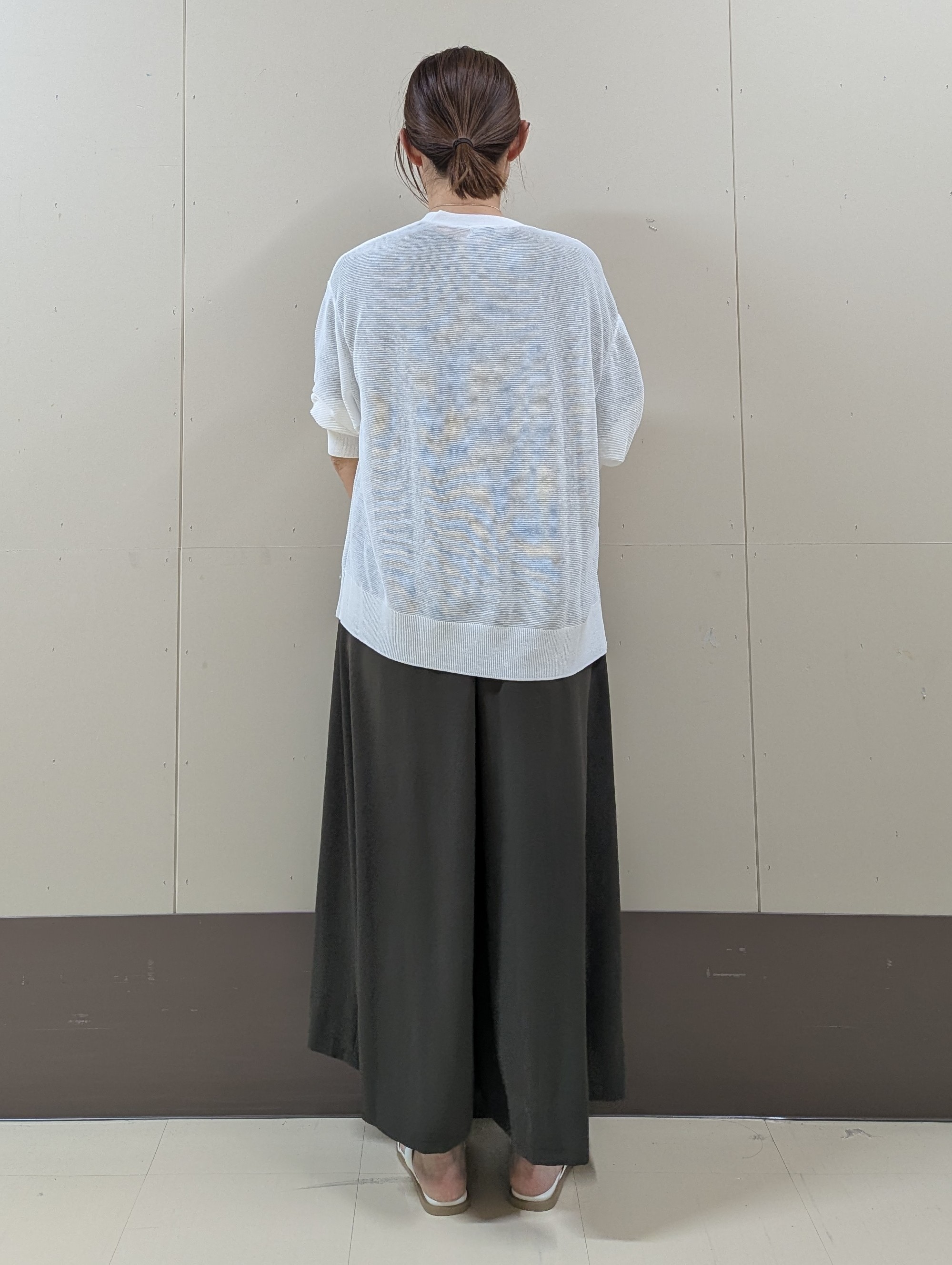 sachiさんの「UNTITLED｜【日除け・冷房対策に】コットンリネンカーディガン」を使ったコーディネート