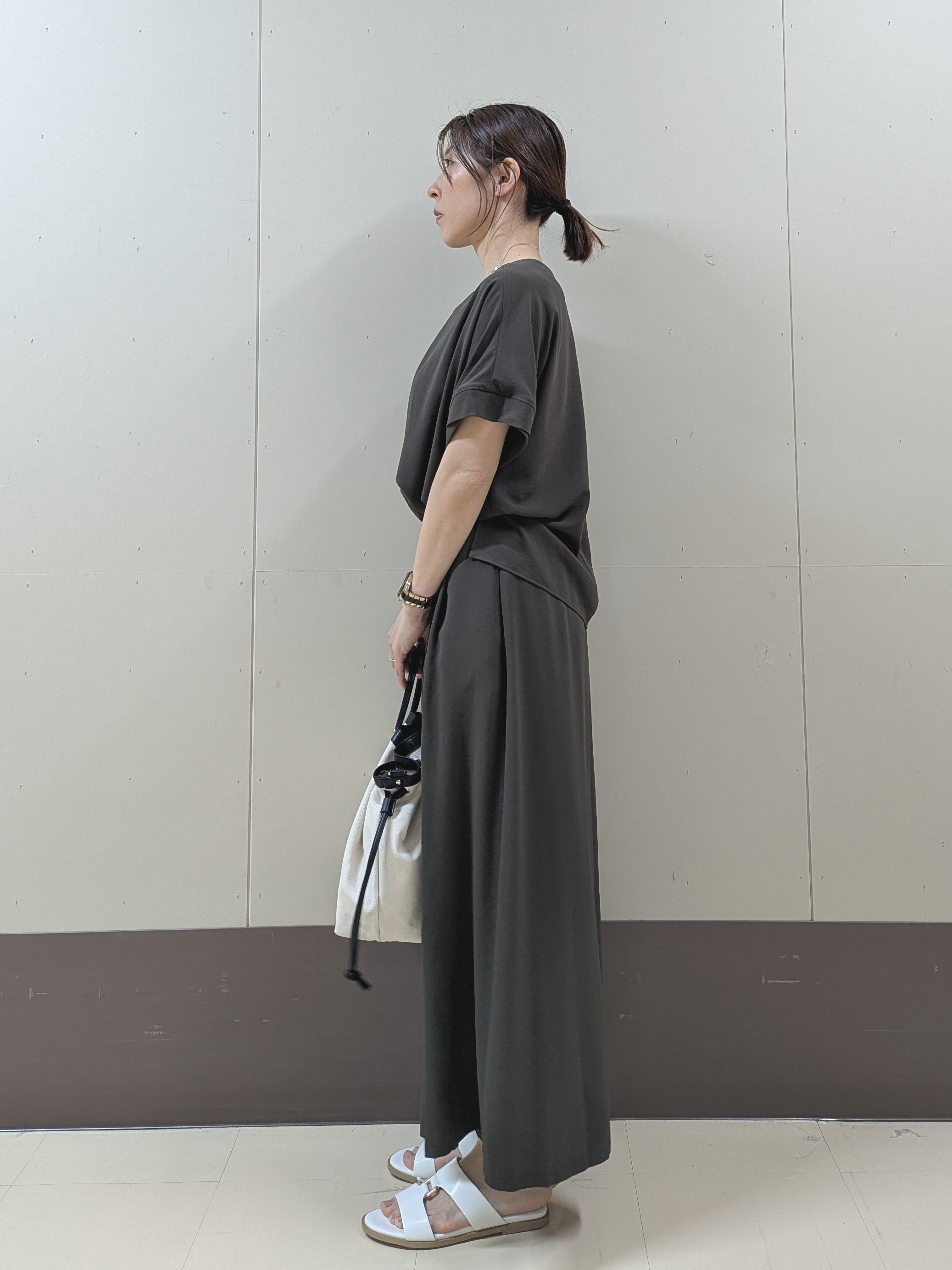 sachiさんの「UNTITLED｜【日除け・冷房対策に】コットンリネンカーディガン」を使ったコーディネート