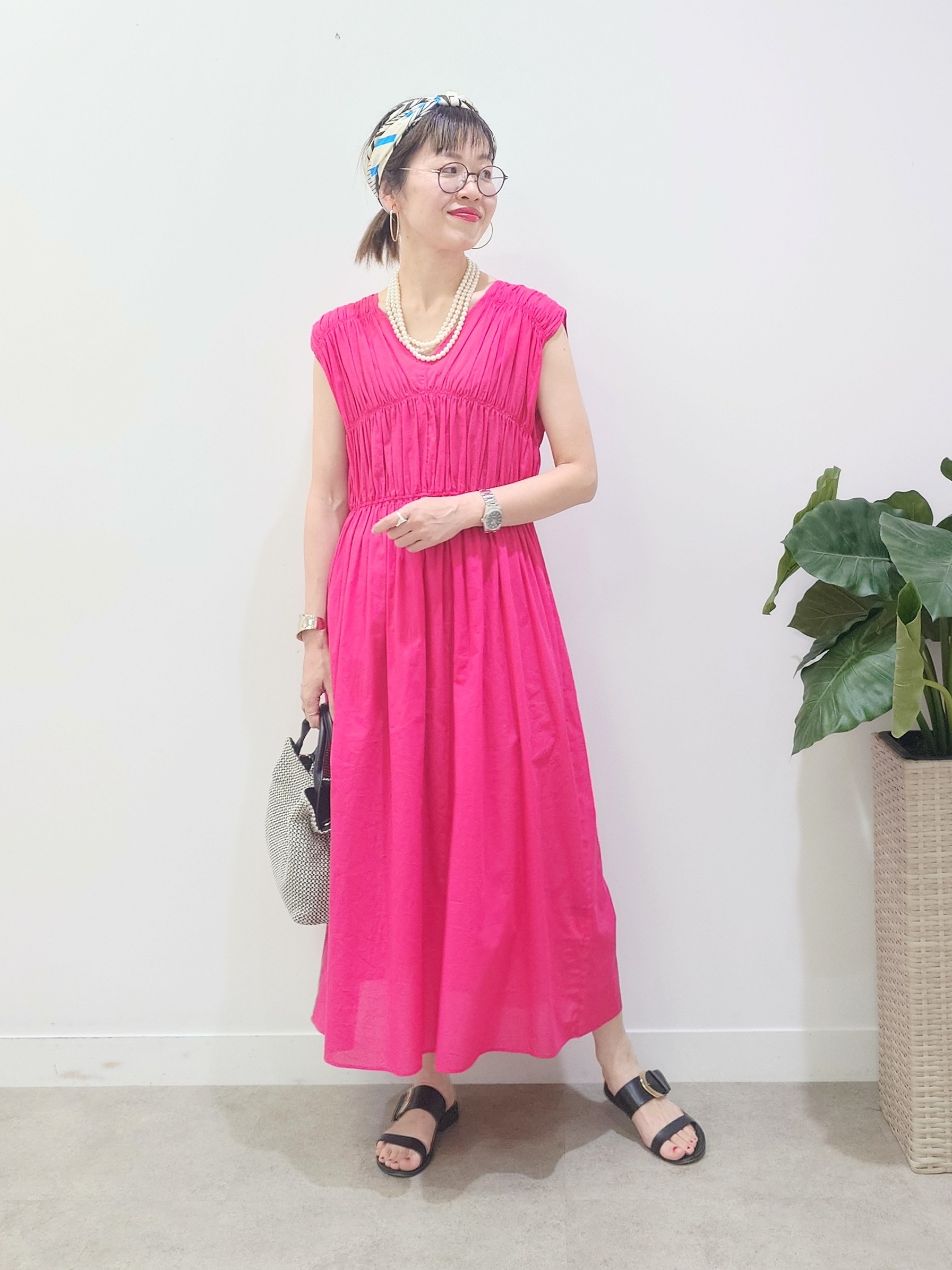 MUTSUKOさんの「UNTITLED｜【古畑星夏さん着用/洗える】シアーブルゾン」を使ったコーディネート