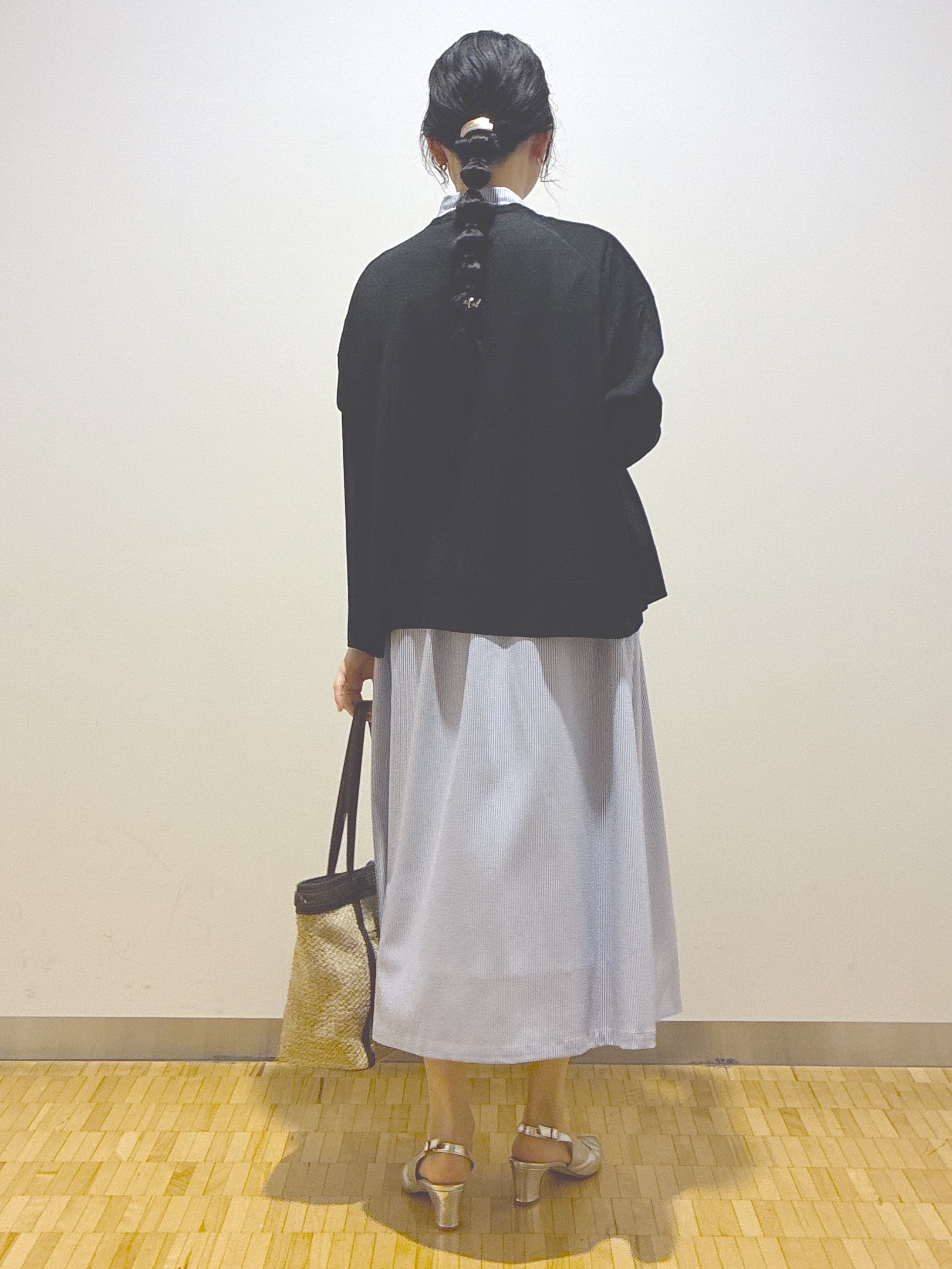 beni_gingerさんの「Reflect｜【冷房対策に◎】すっきり見え着流しカーディガン」を使ったコーディネート
