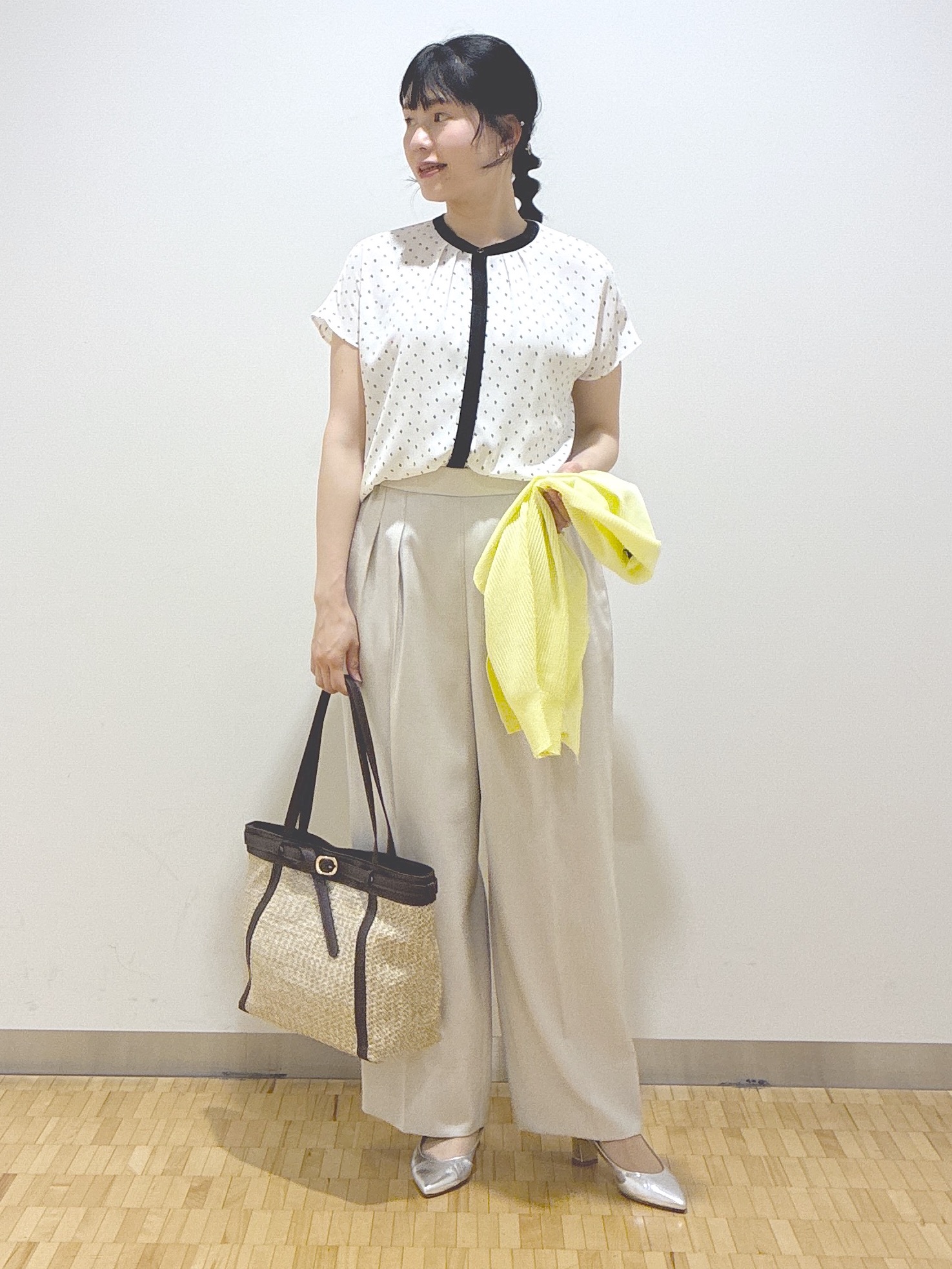  beni_gingerさんの「Reflect｜【通勤におすすめ◎】ジョーゼットブラウス」を使ったコーディネート