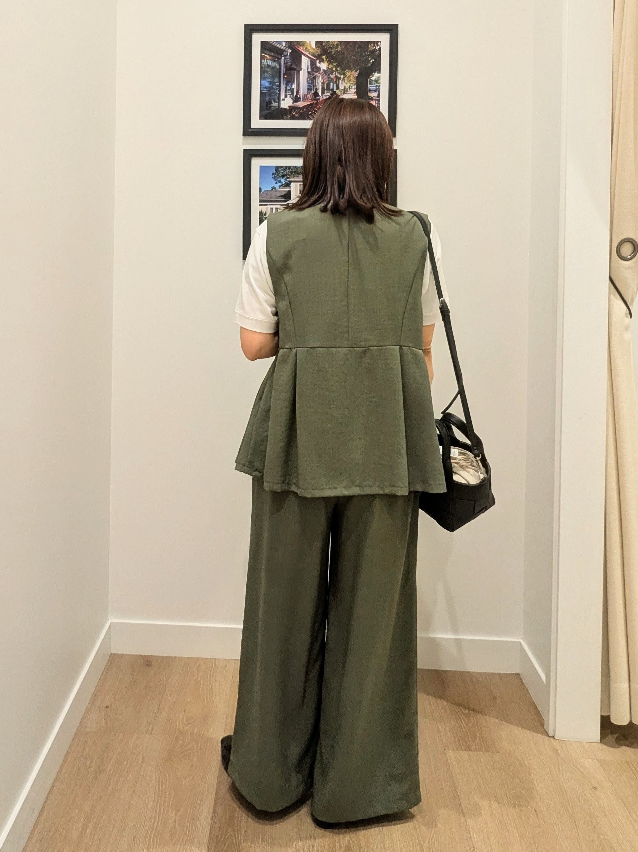 enさんの「Dessin｜【2WAY/軽量】メッシュシリーズミニトートバッグ」を使ったコーディネート