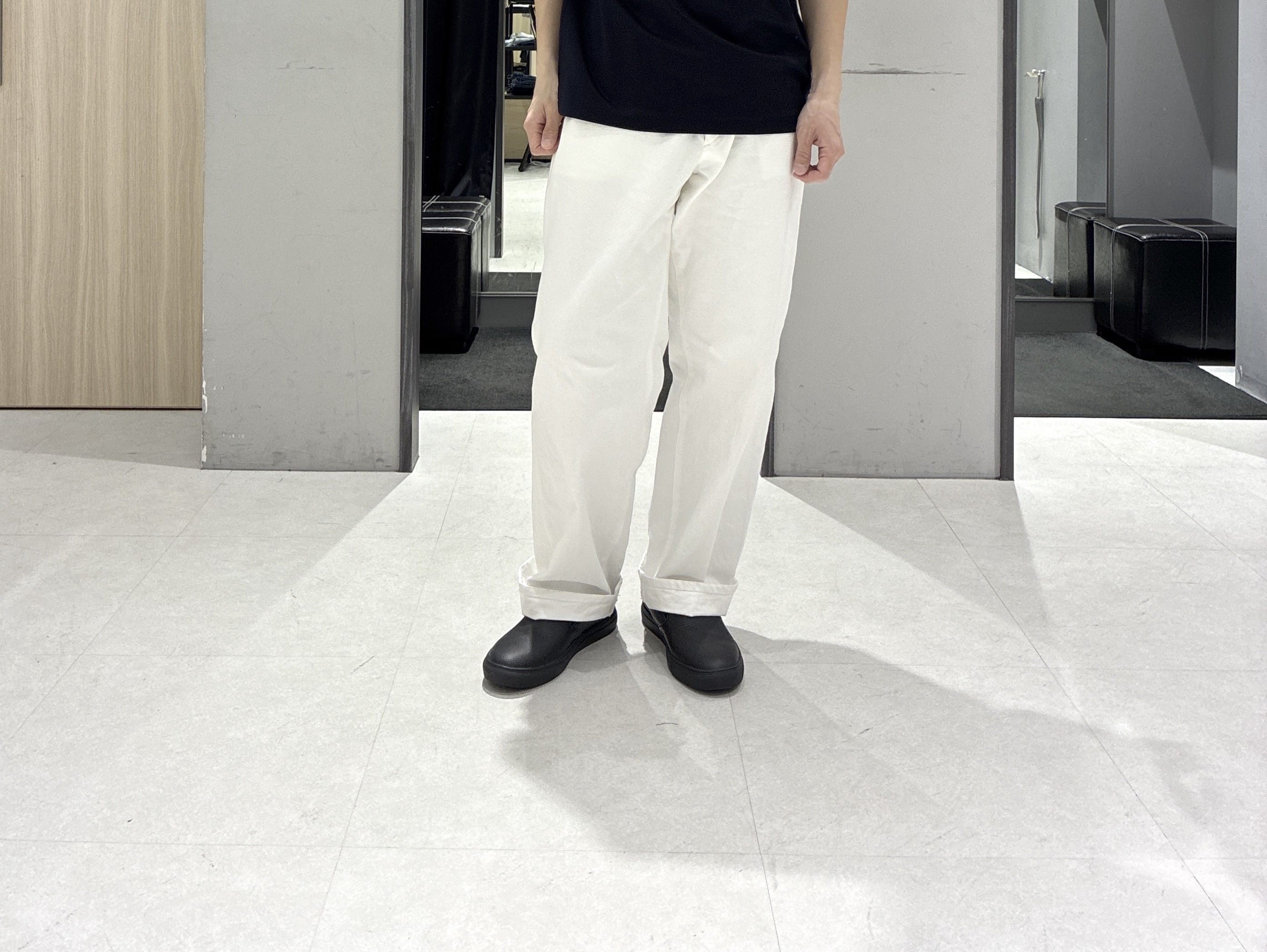 わいずみさんの「TAKEO KIKUCHI｜【接触冷感】ハイブリッド リネン 七分袖シャツ」を使ったコーディネート