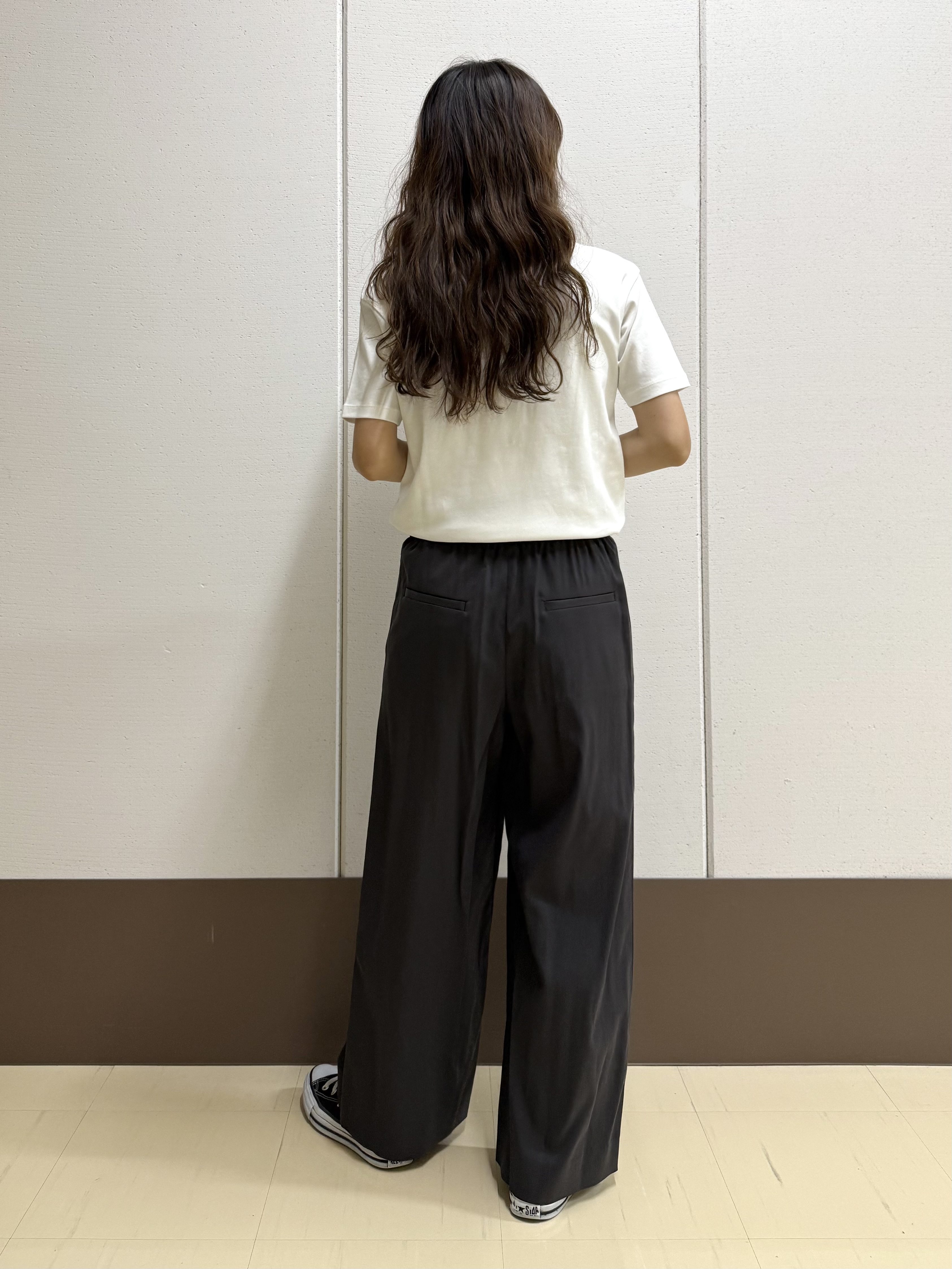 mamiさんの「INDIVI｜【UVケア／選べるグラフィック】スムースジャージTシャツ」を使ったコーディネート