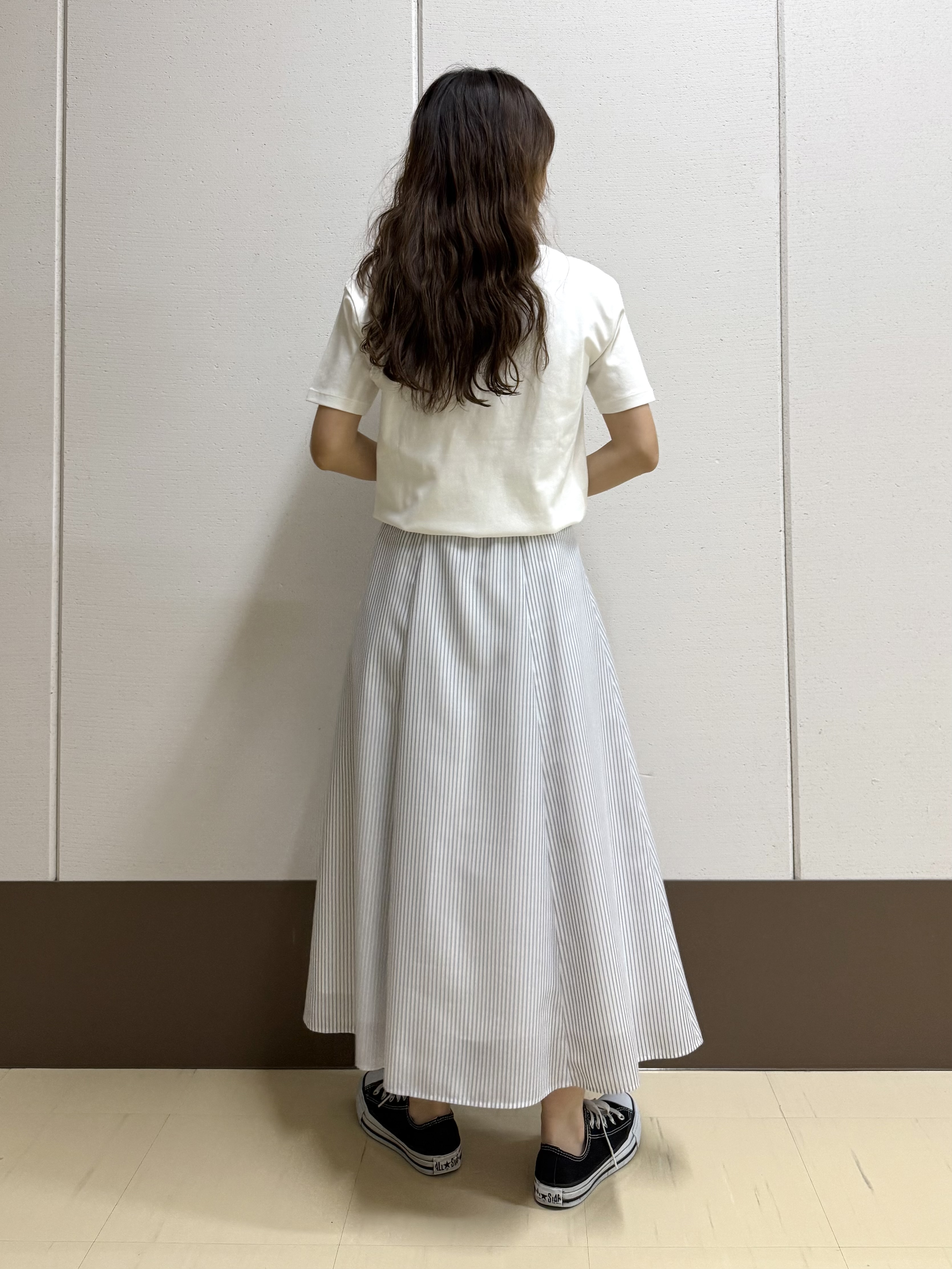 mamiさんの「INDIVI｜【UVケア／選べるグラフィック】スムースジャージTシャツ」を使ったコーディネート