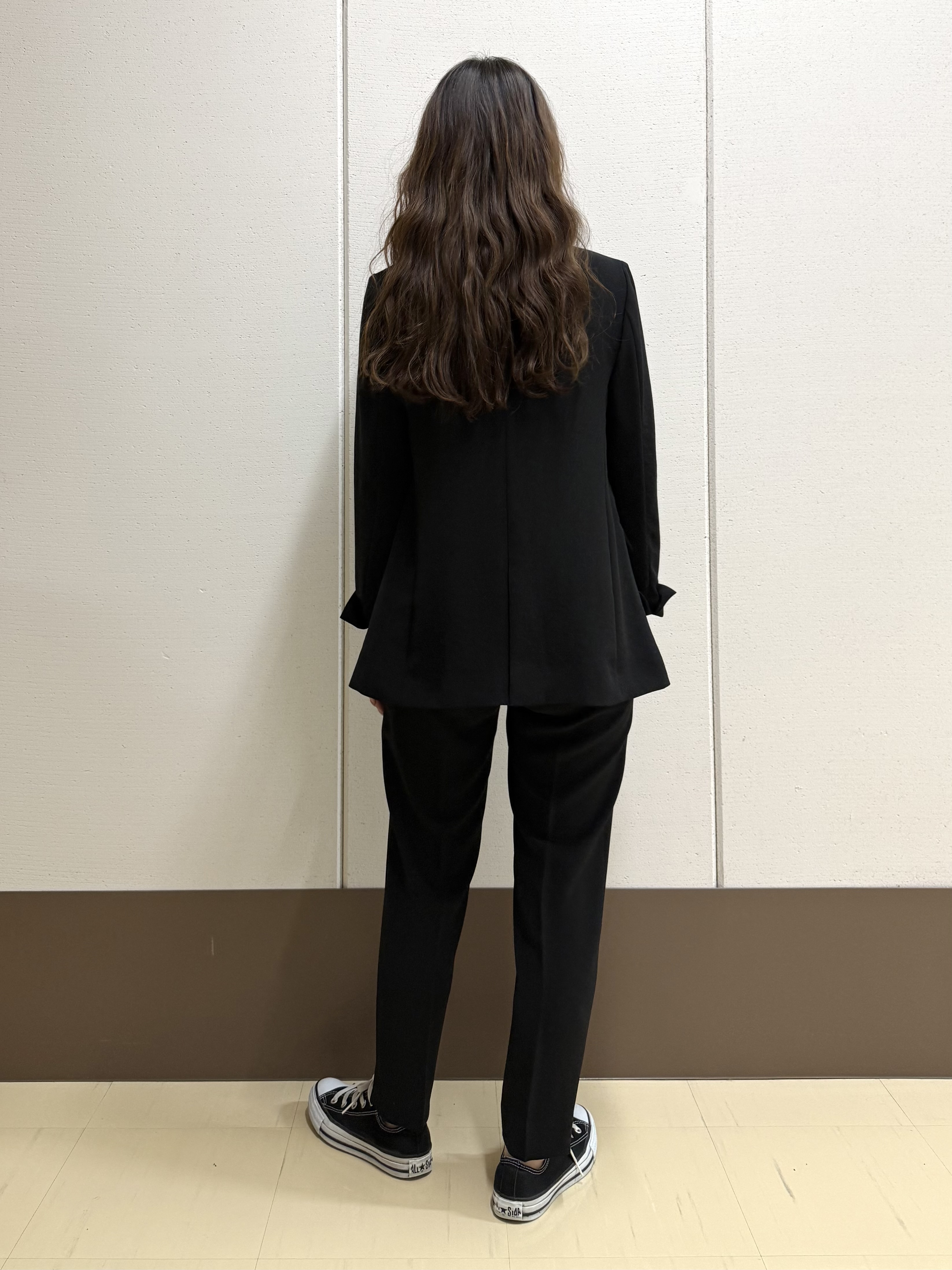 mamiさんの「INDIVI｜【洗える／多機能／SETUP可】着る日傘ダブルジャケット」を使ったコーディネート