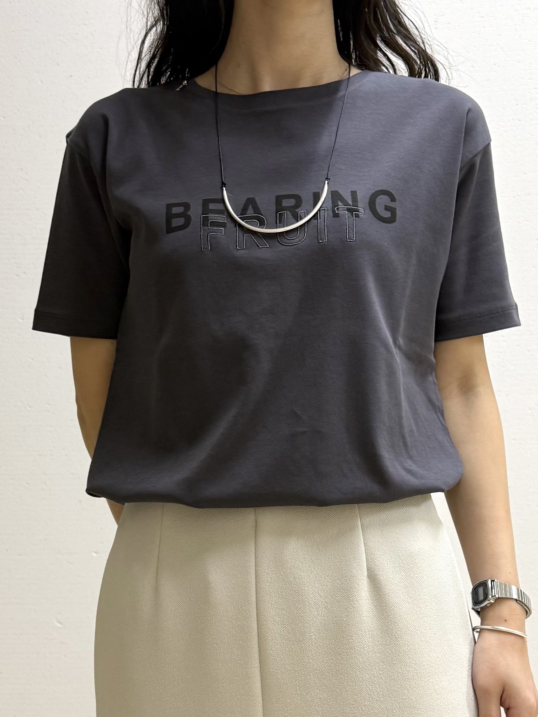 mamiさんの「INDIVI｜【接触冷感／2WAY】カシュクールリネンシャツ」を使ったコーディネート