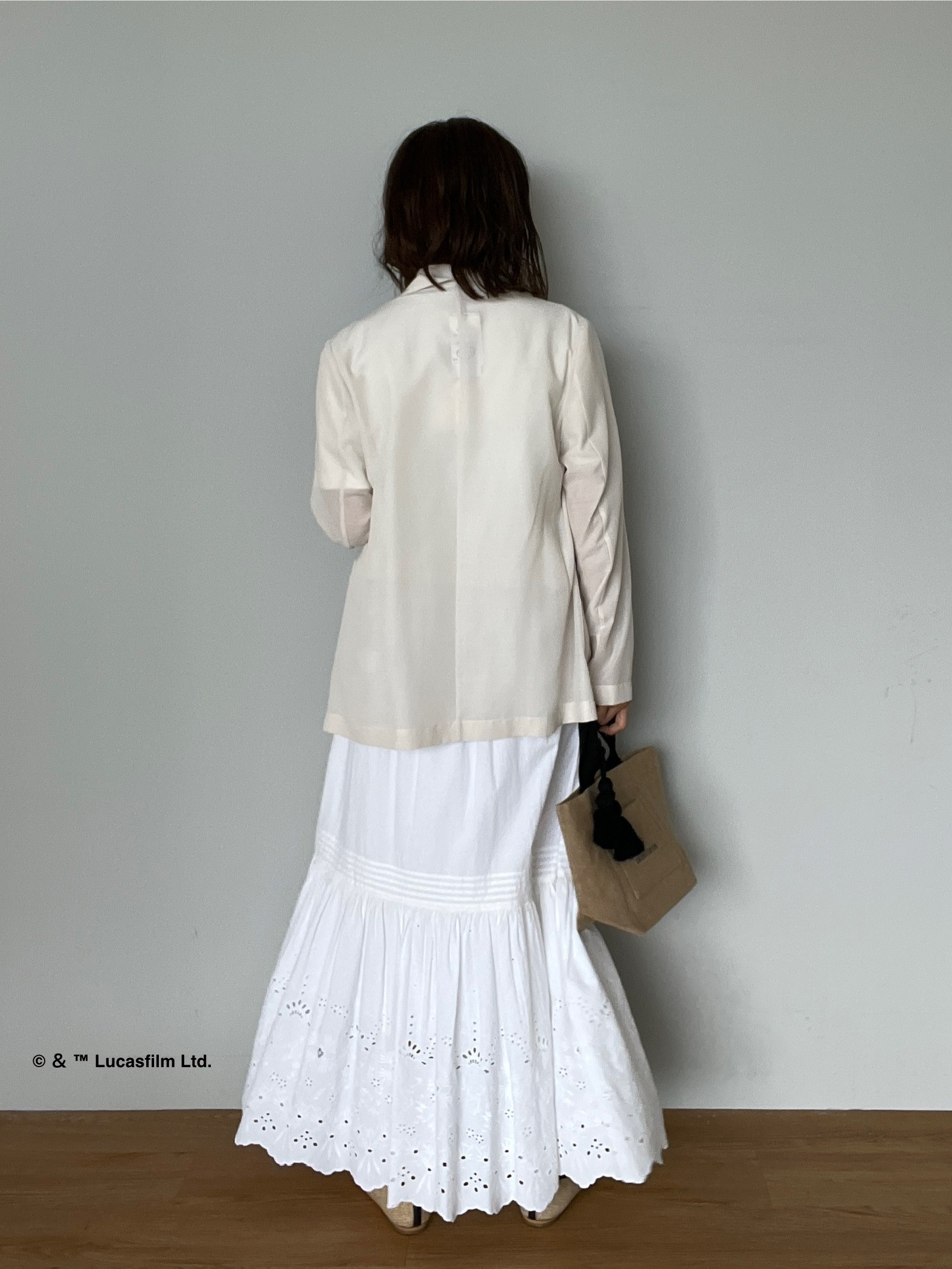misaさんの「DRESSTERIOR｜【接触冷感】STAR WARS カプセルグローグTシャツ」を使ったコーディネート