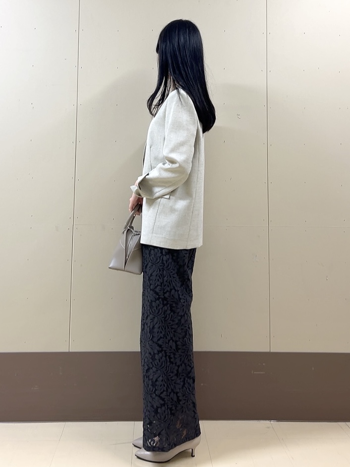 sechiさんの「UNTITLED｜【さらりと快適/セットアップ可/UV/接触冷感】スラブカラーレスジャケット」を使ったコーディネート