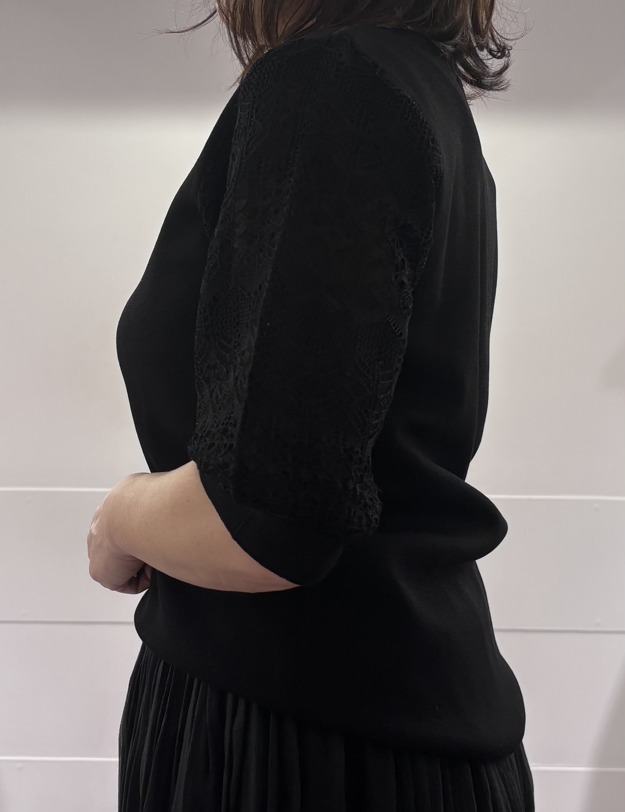TOKOさんの「UNTITLED｜【洗える】エレガンススリーブニット」を使ったコーディネート