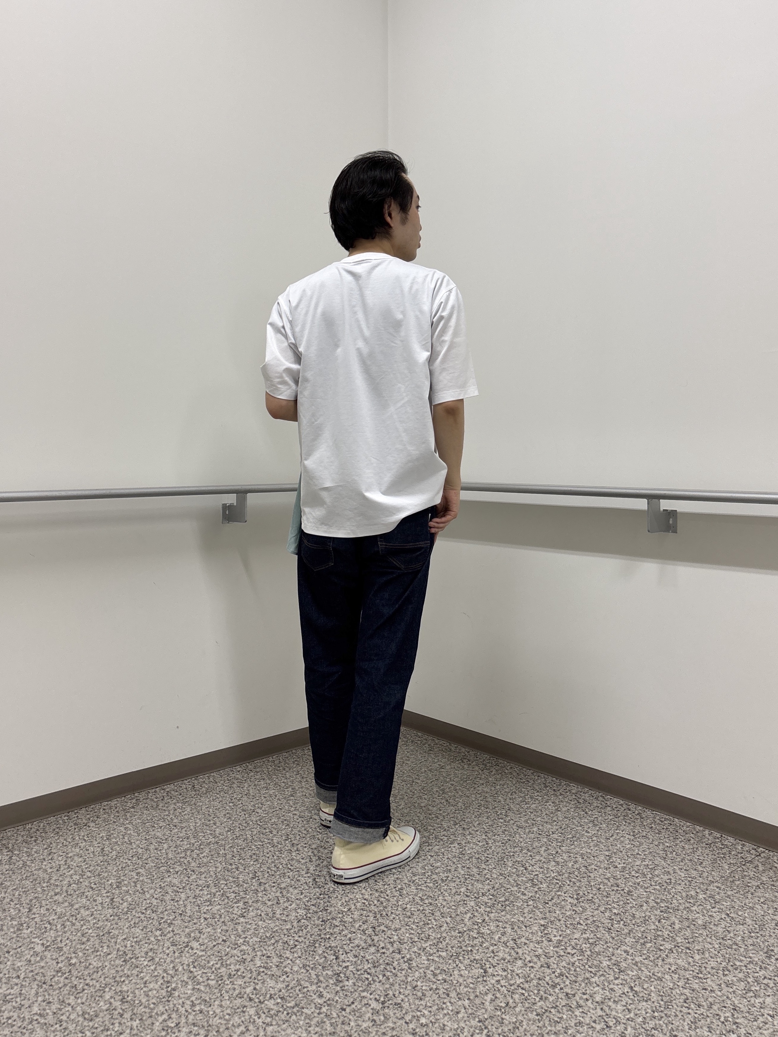 KEIさんの「TAKEO KIKUCHI｜【通気性】トリコットサッカー 7分袖シャツ」を使ったコーディネート