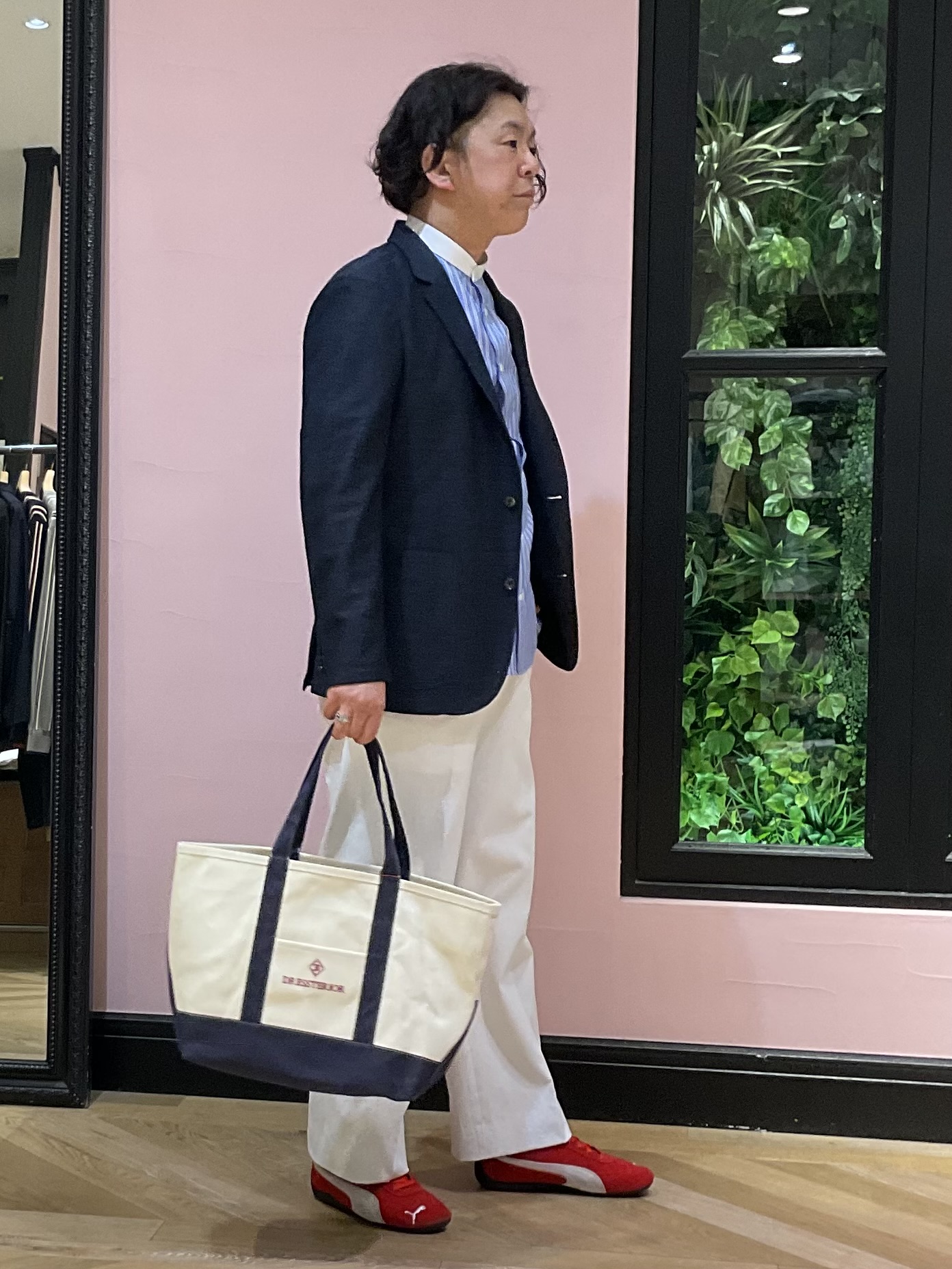 Nagaseさんの「DRESSTERIOR｜【Safari5月号掲載/ウォッシャブル】鹿の子 コンフォータブルジャケット」を使ったコーディネート